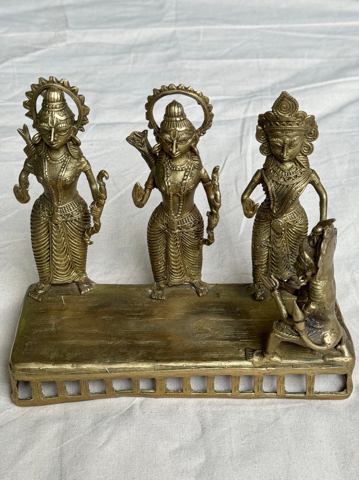 Shri Ram parivar - brass dokra hand crafted decor
