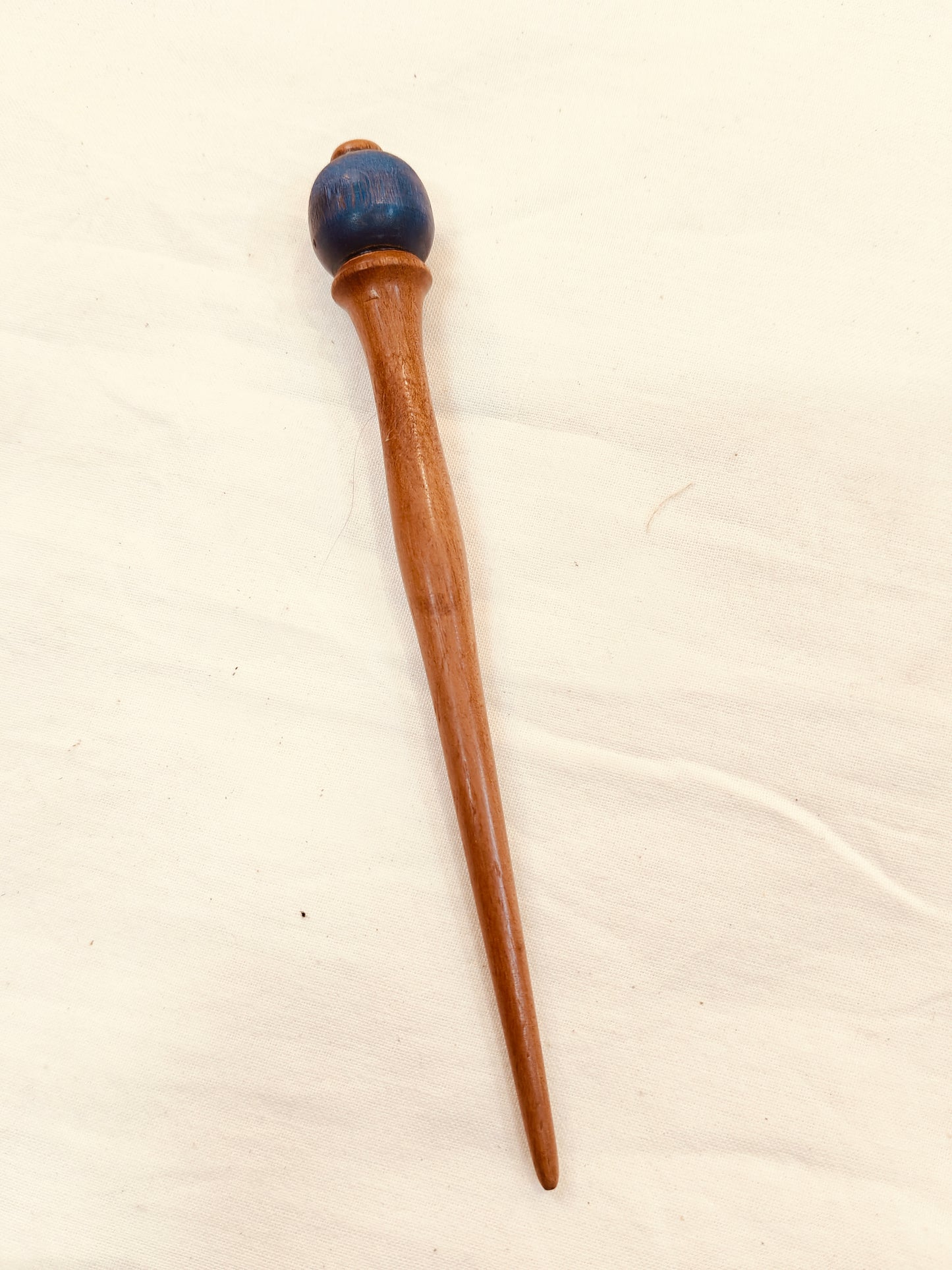 Hair bun pins handcrafted in wood