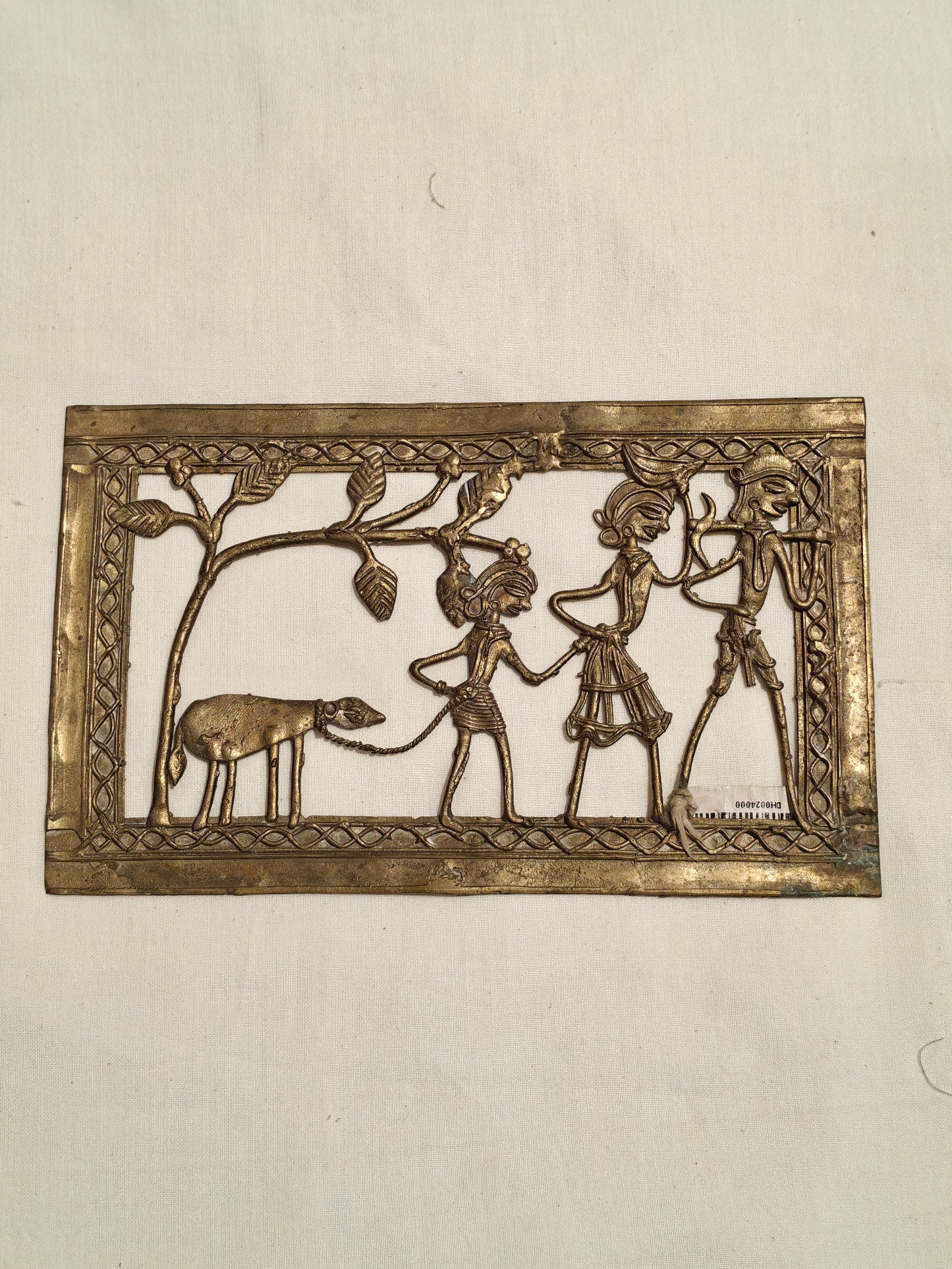 Dokra brass decorative wall panels