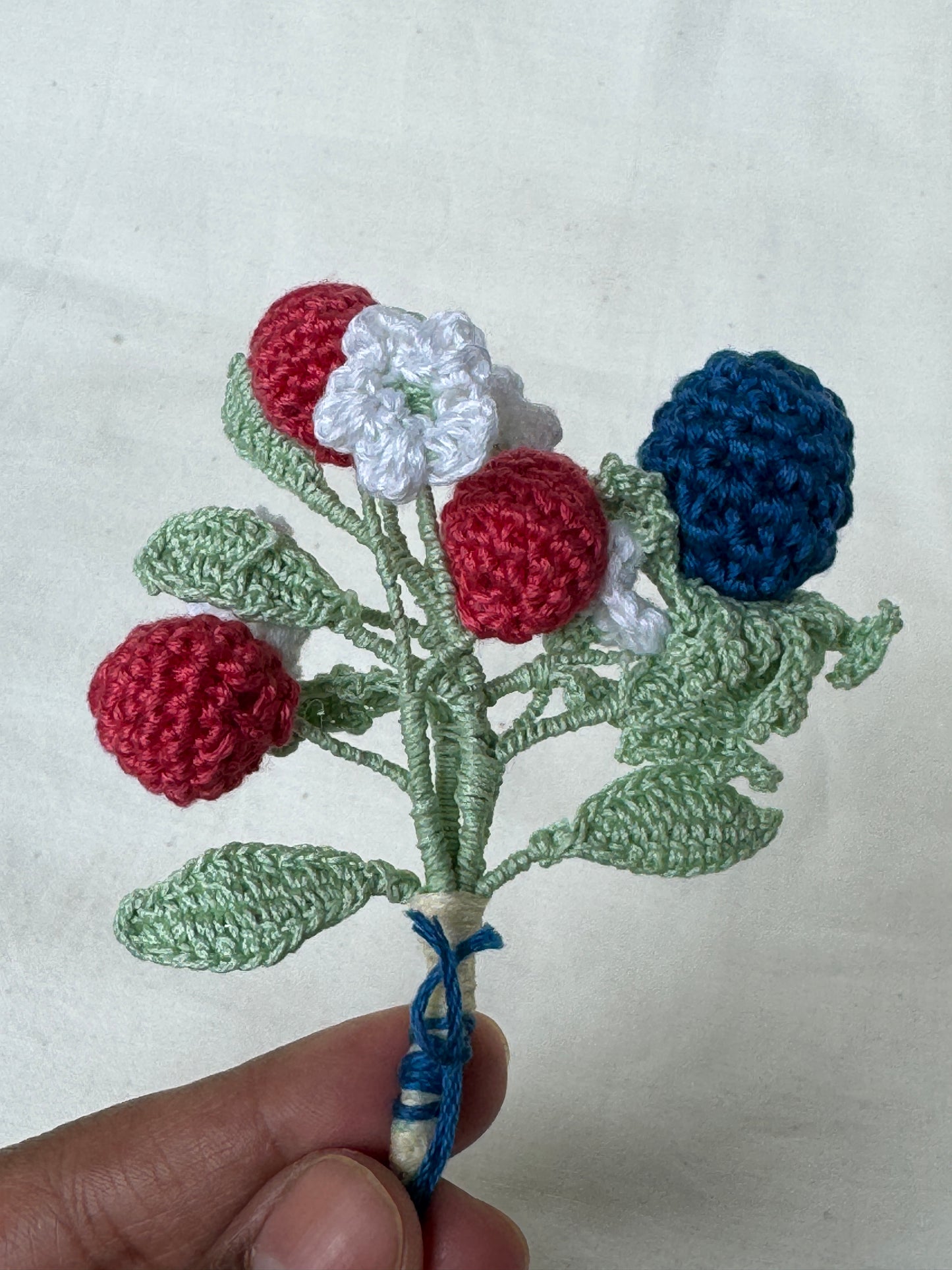 Ever lasting flower bouquet - handcrafted crochet flower bunch