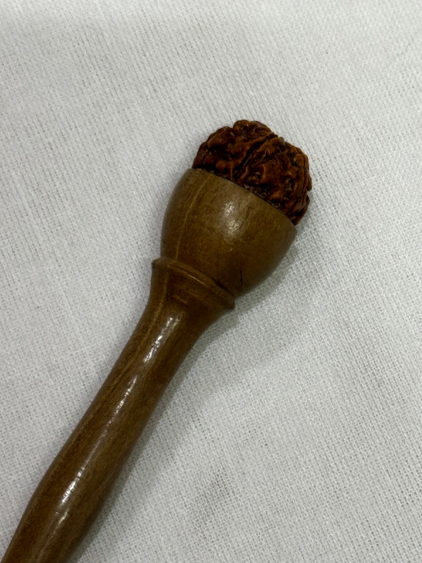 Hair bun pins handcrafted in wood