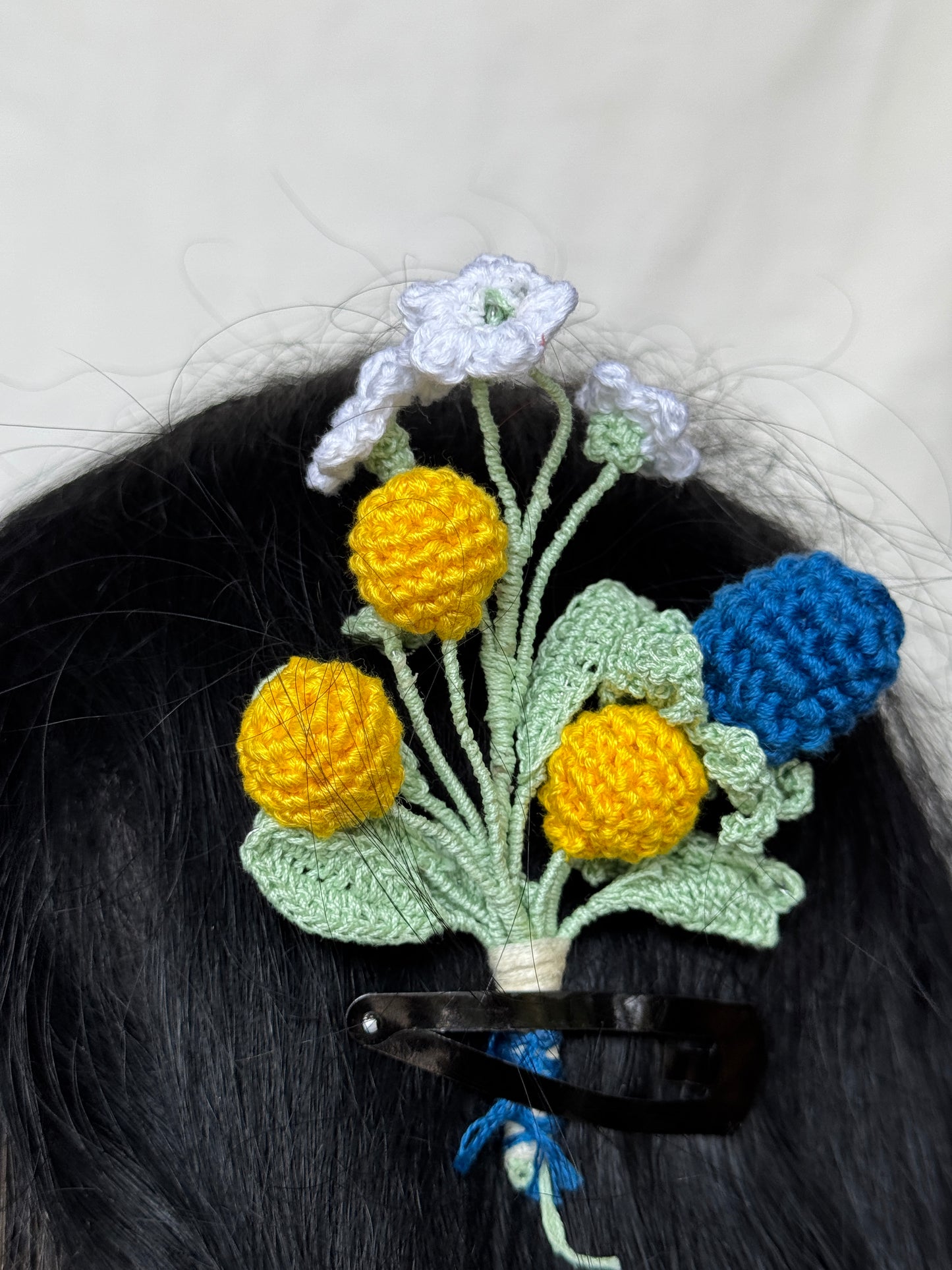 Ever lasting flower bouquet - handcrafted crochet flower bunch