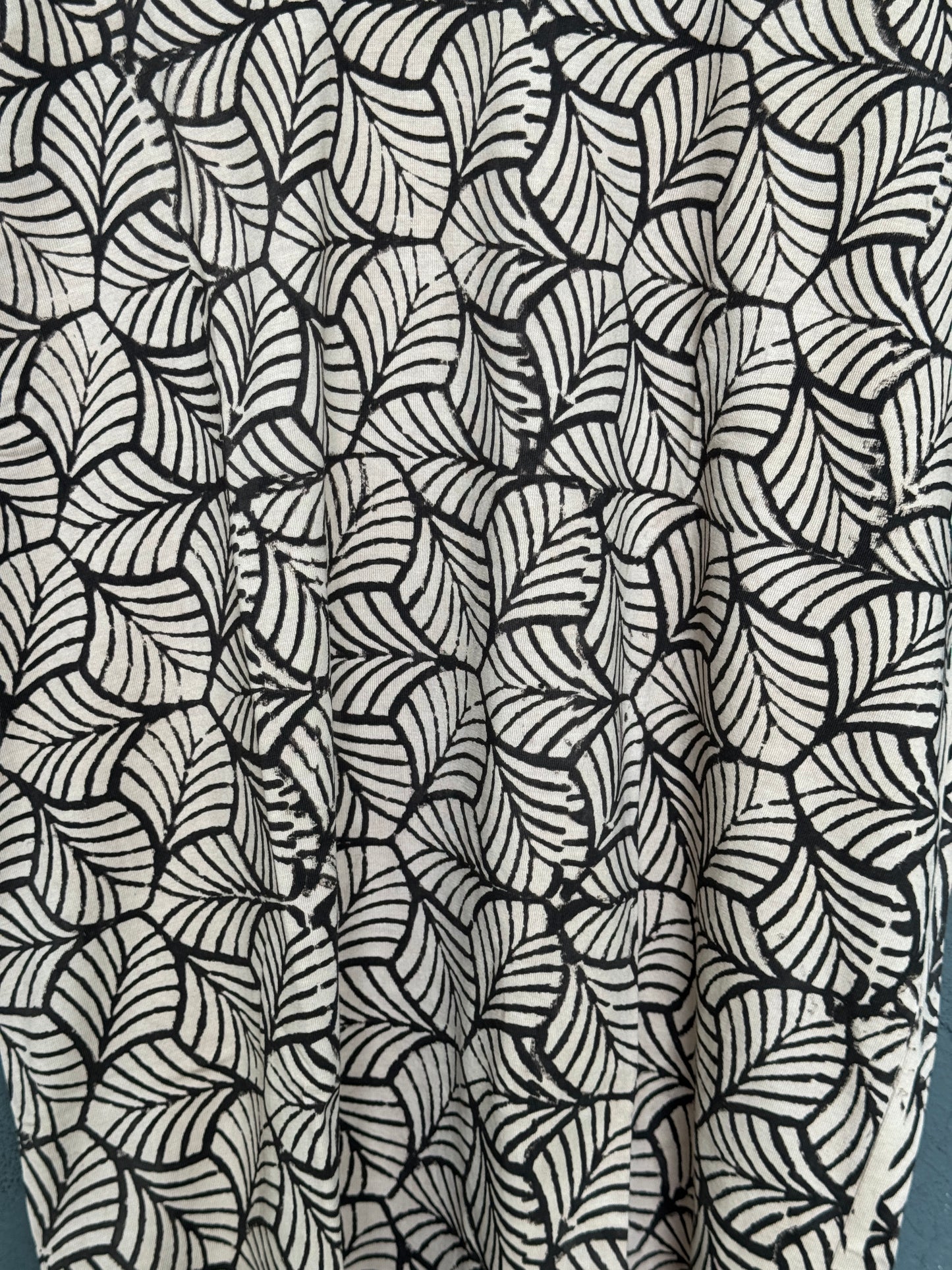 Quirky tees - hand block printed, natural dyed, mens cotton t-shirt