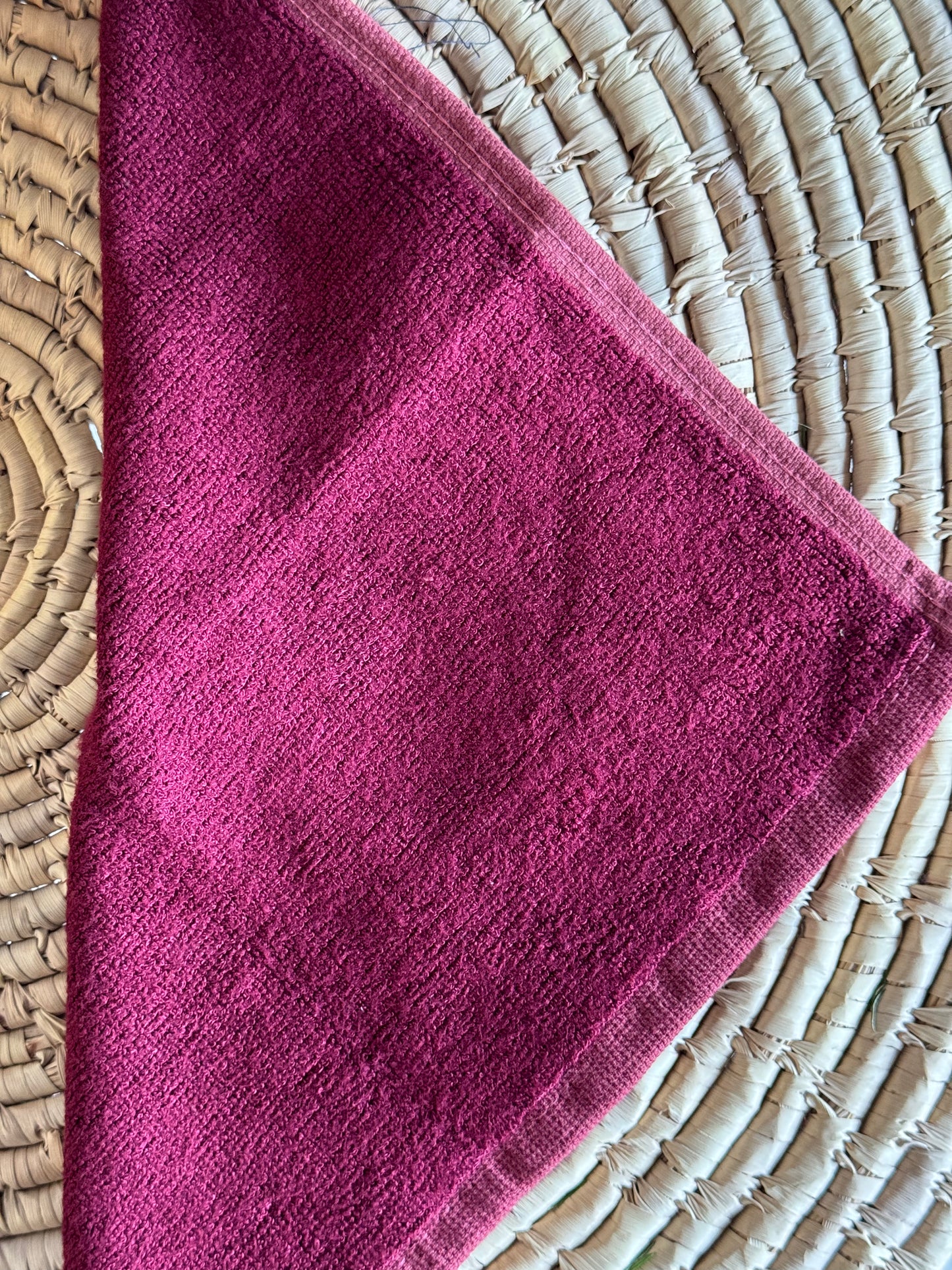 Bamboo face towel 550 GSM, 30 x 30 cm