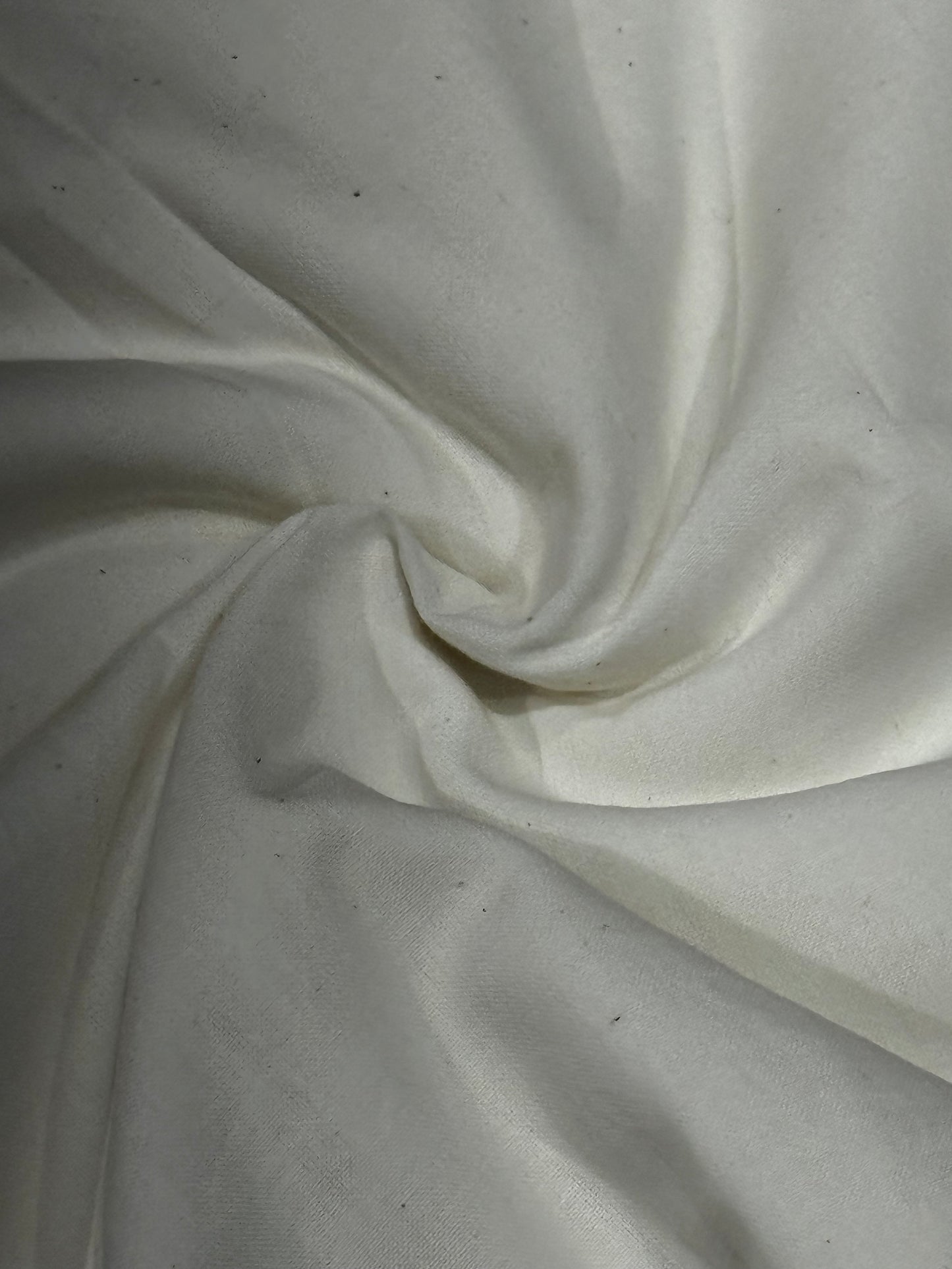 Off white soft cotton handloom fabric