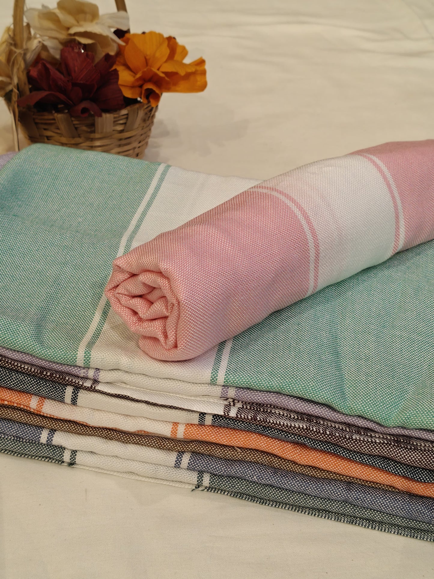 Light and soft, travel friendly absorbent bamboo bath towel