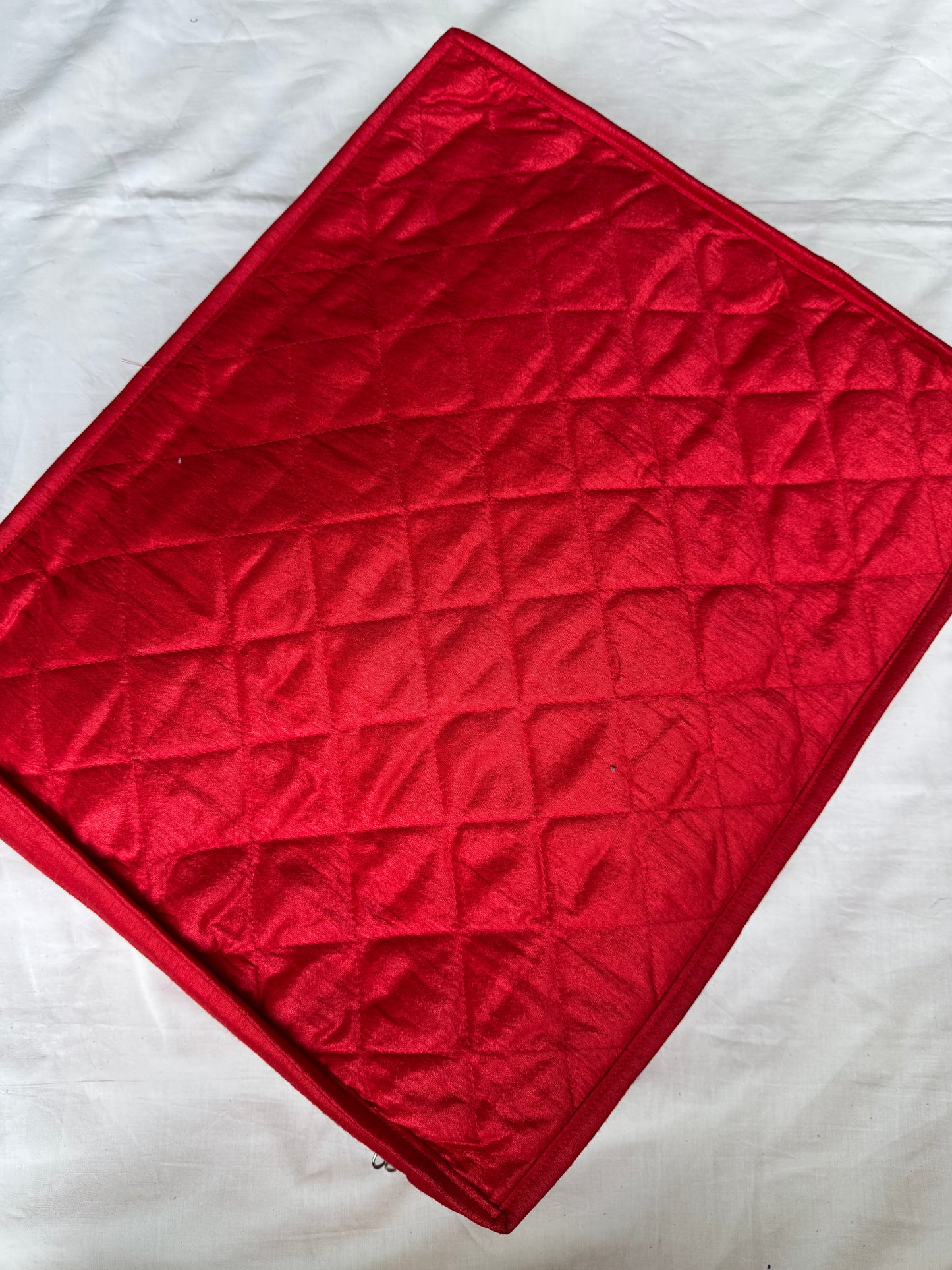 Embroidered saree gift cum storage bag - comes with small see through area