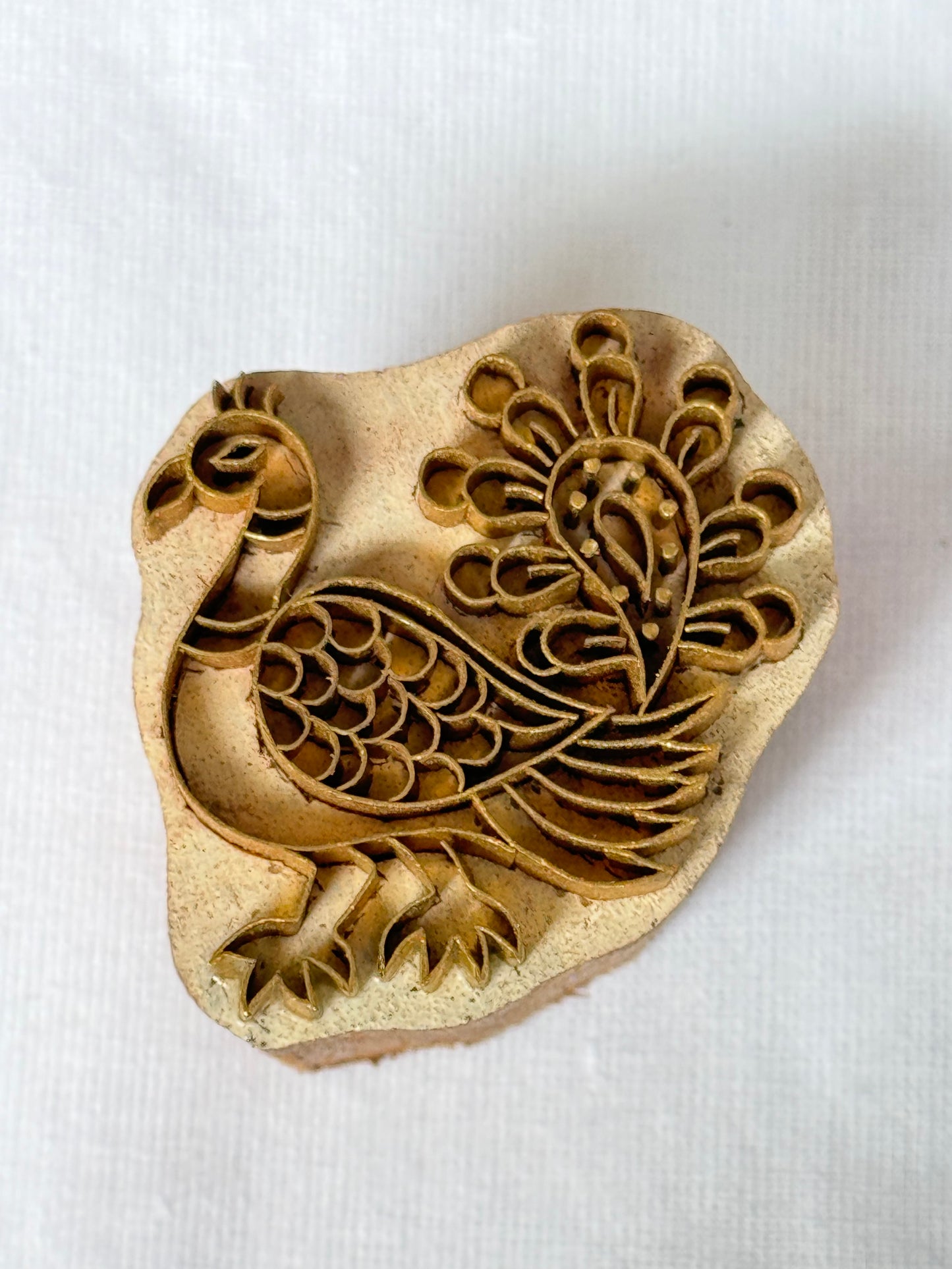 Cute brass blocks for printing and decor