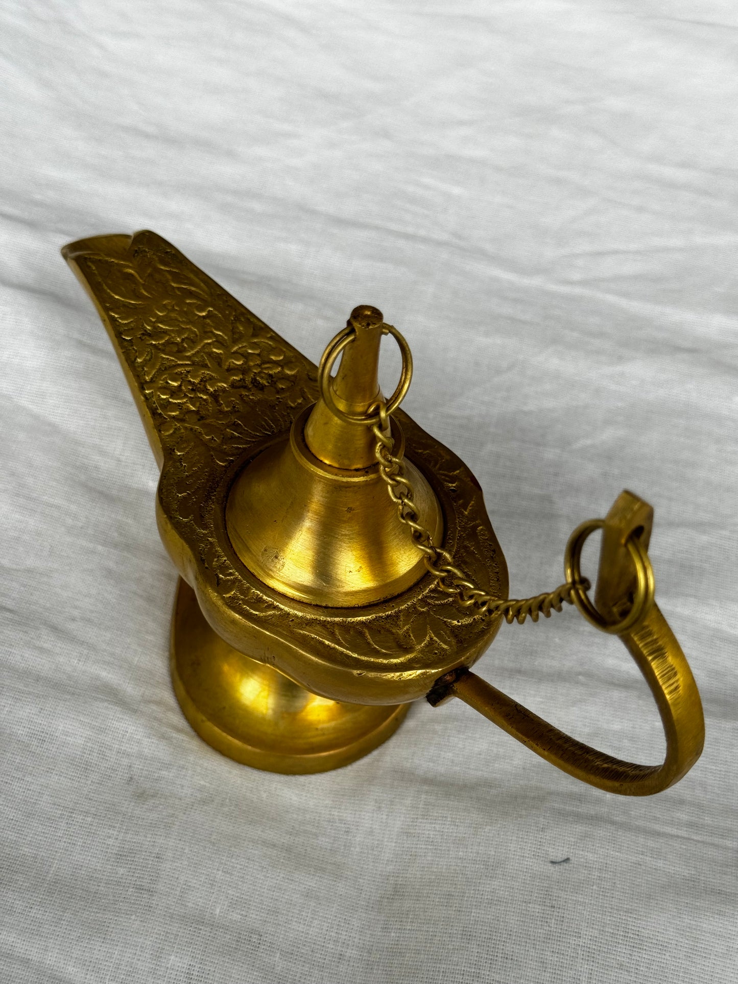 Aladdin brass lamp