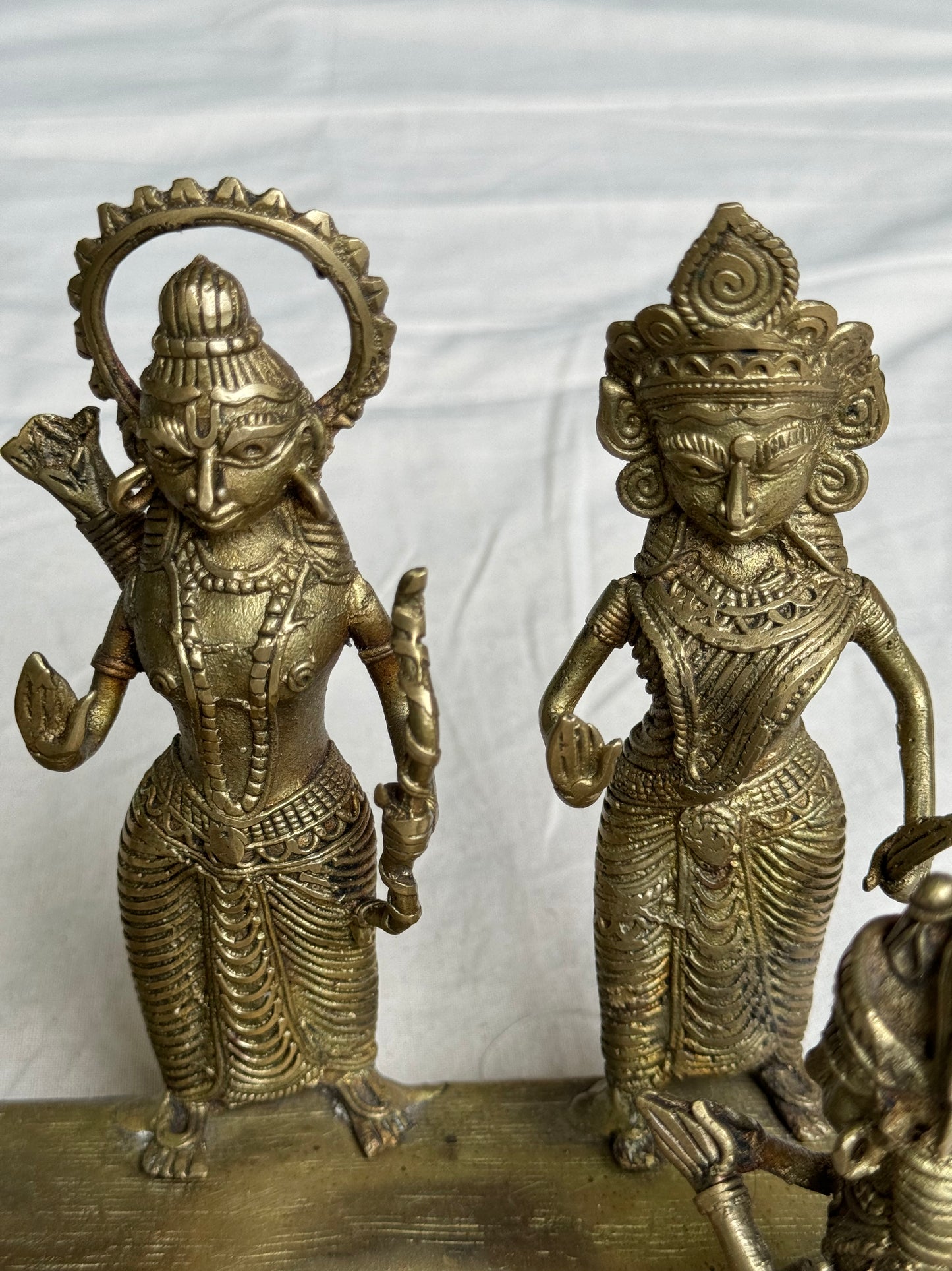 Shri Ram parivar - brass dokra hand crafted decor