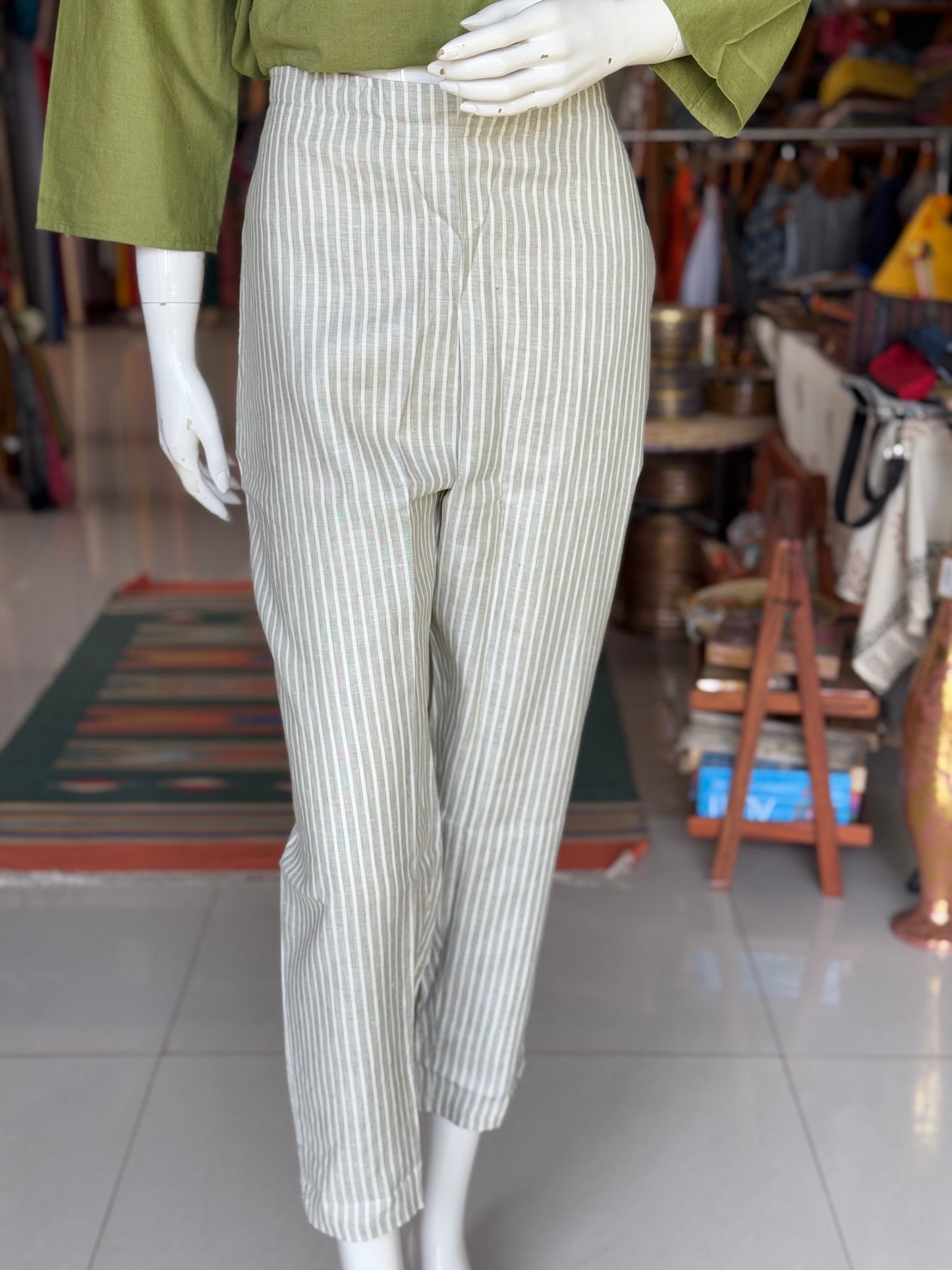 Hemp straight lounge pants for women
