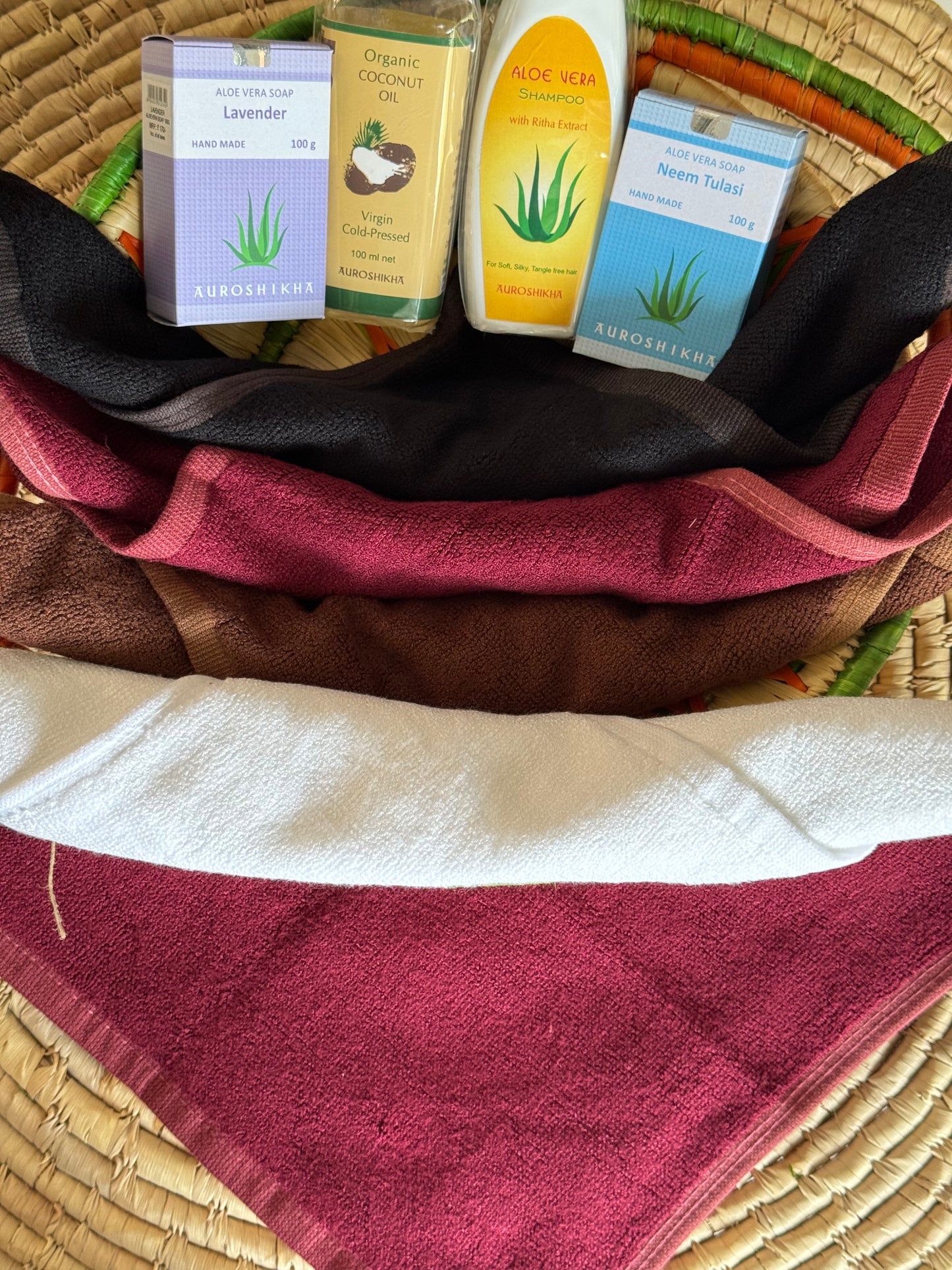 Bamboo face towel 550 GSM, 30 x 30 cm