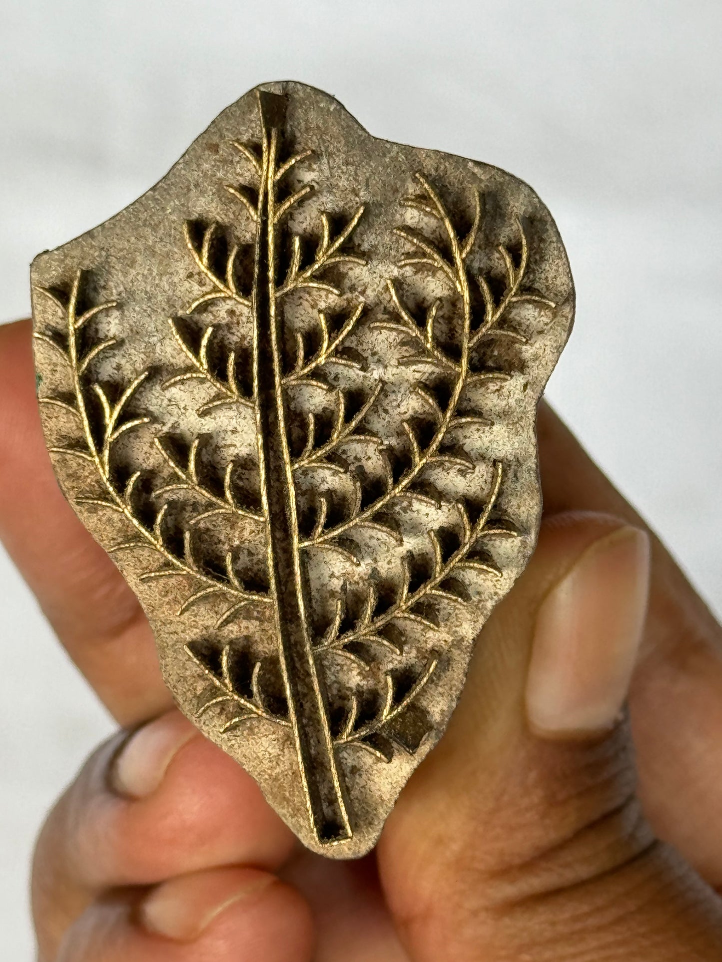 Cute brass blocks for printing and decor