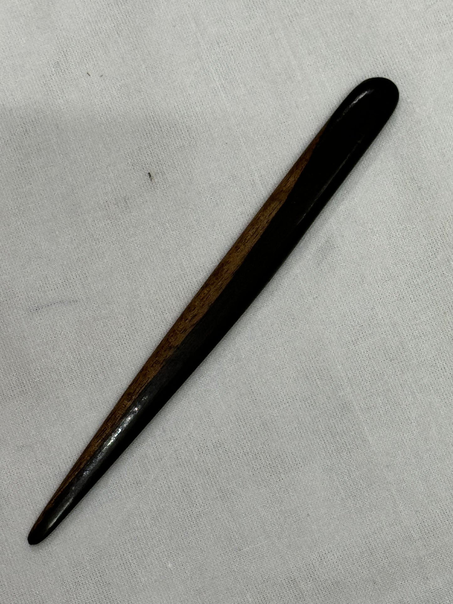 Hair bun pins handcrafted in wood