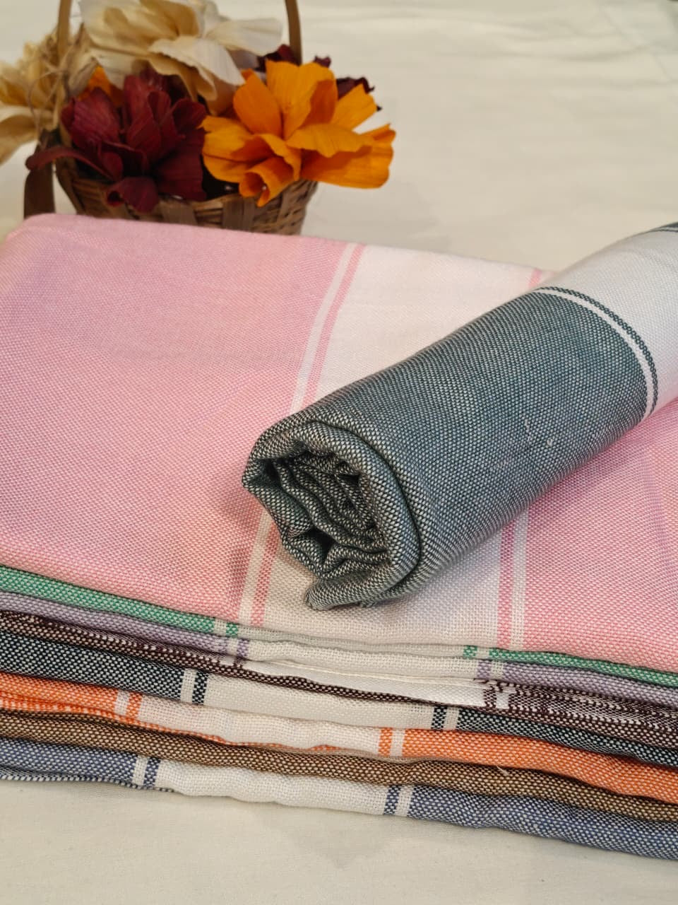 Light and soft, travel friendly absorbent bamboo bath towel