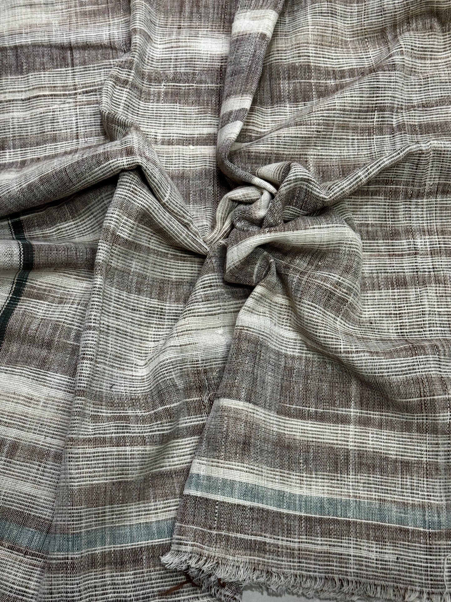 Hand woven cotton bath towel