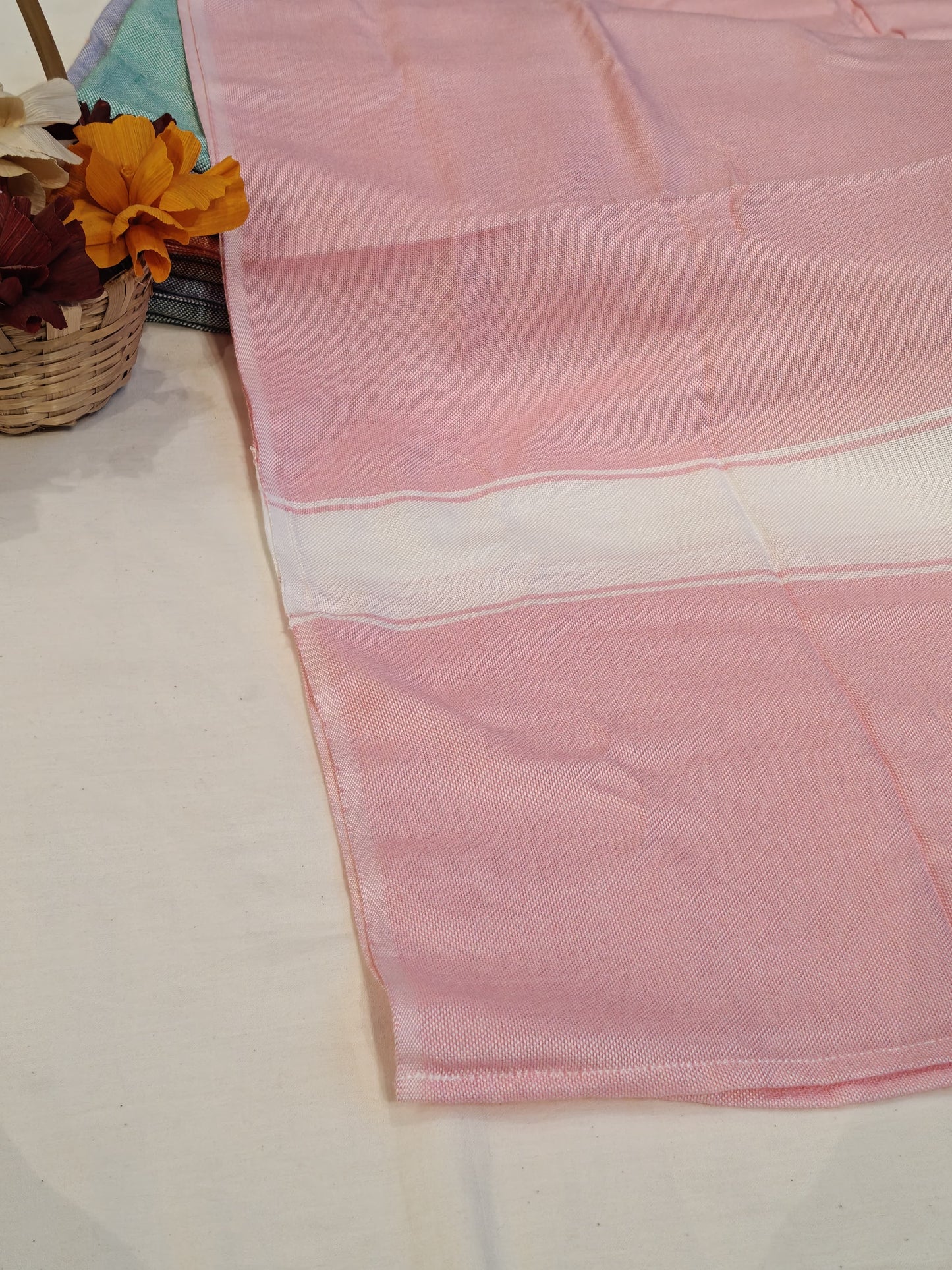Light and soft, travel friendly absorbent bamboo bath towel