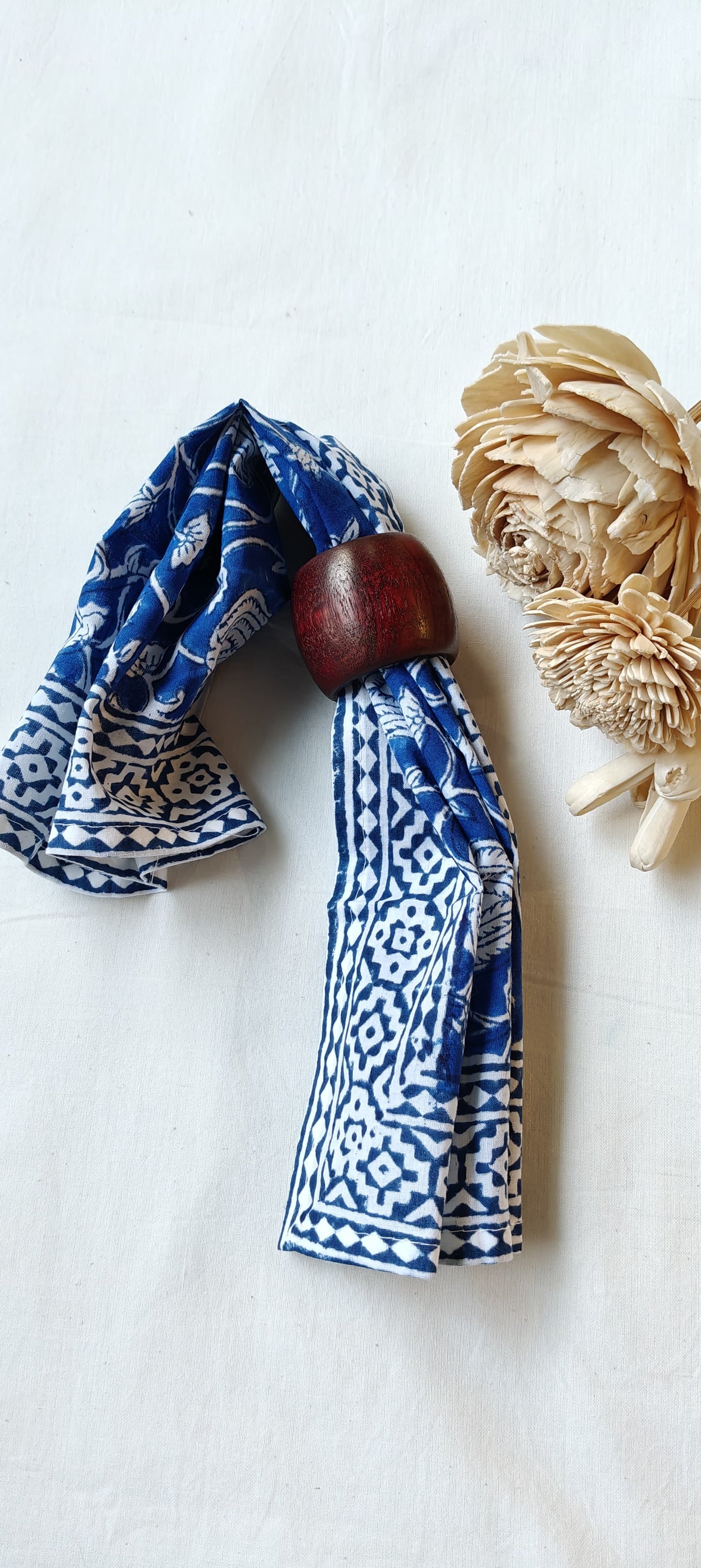 Wooden napkin ring - plain