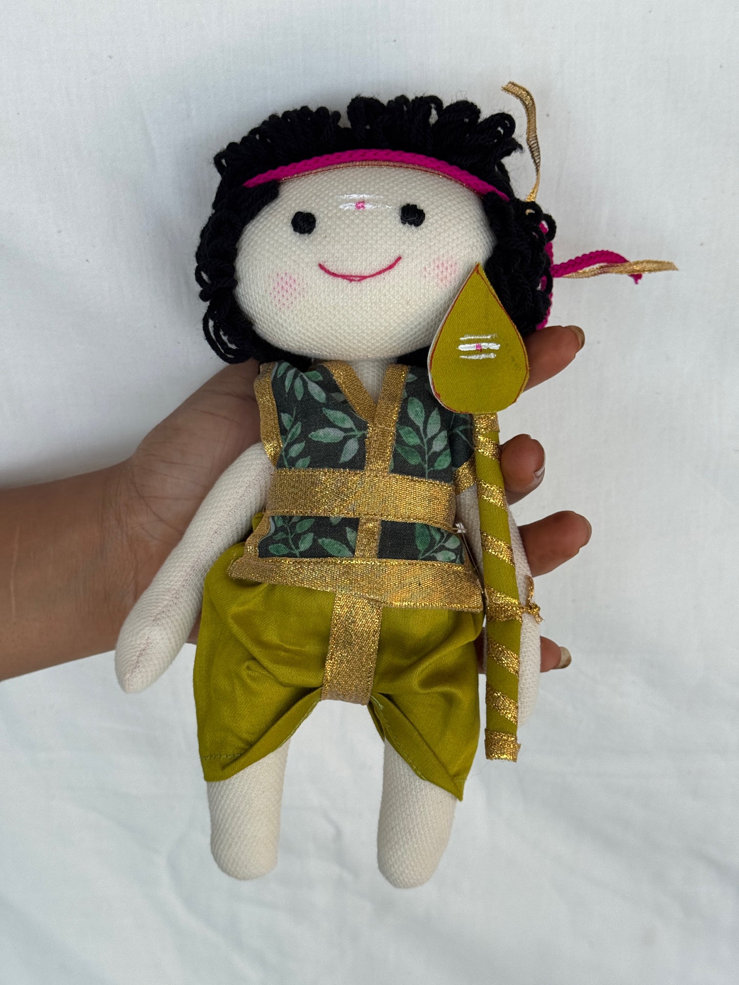 Cuddly handmade cotton desi look soft toys - click to see design options