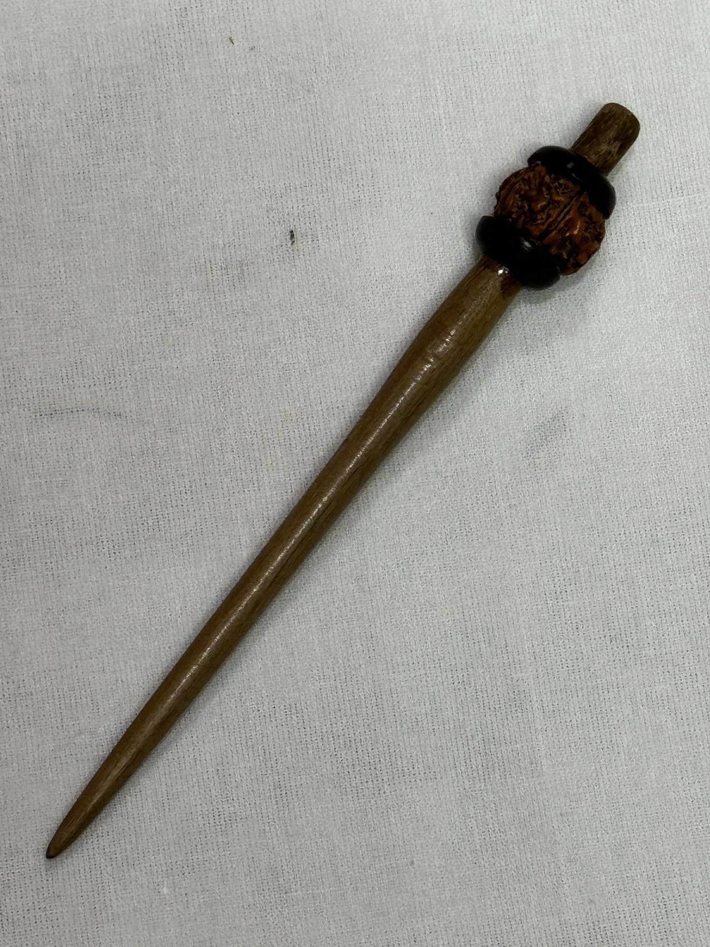 Hair bun pins handcrafted in wood