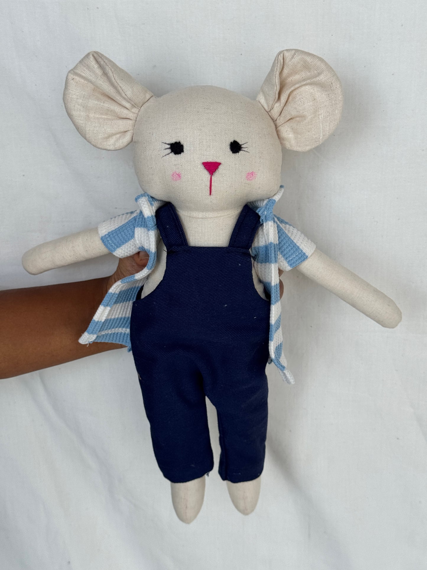 Cuddly handmade cotton desi look soft toys - click to see design options