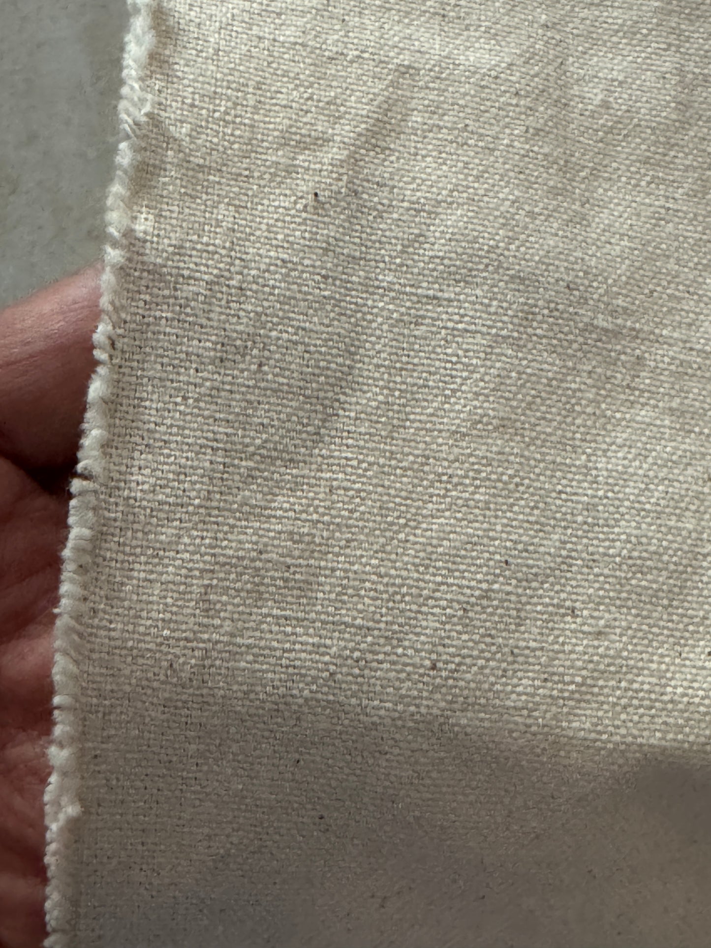 Cotton canvas fabric - diy crafts, for painting, embroidery, making bags n pouches