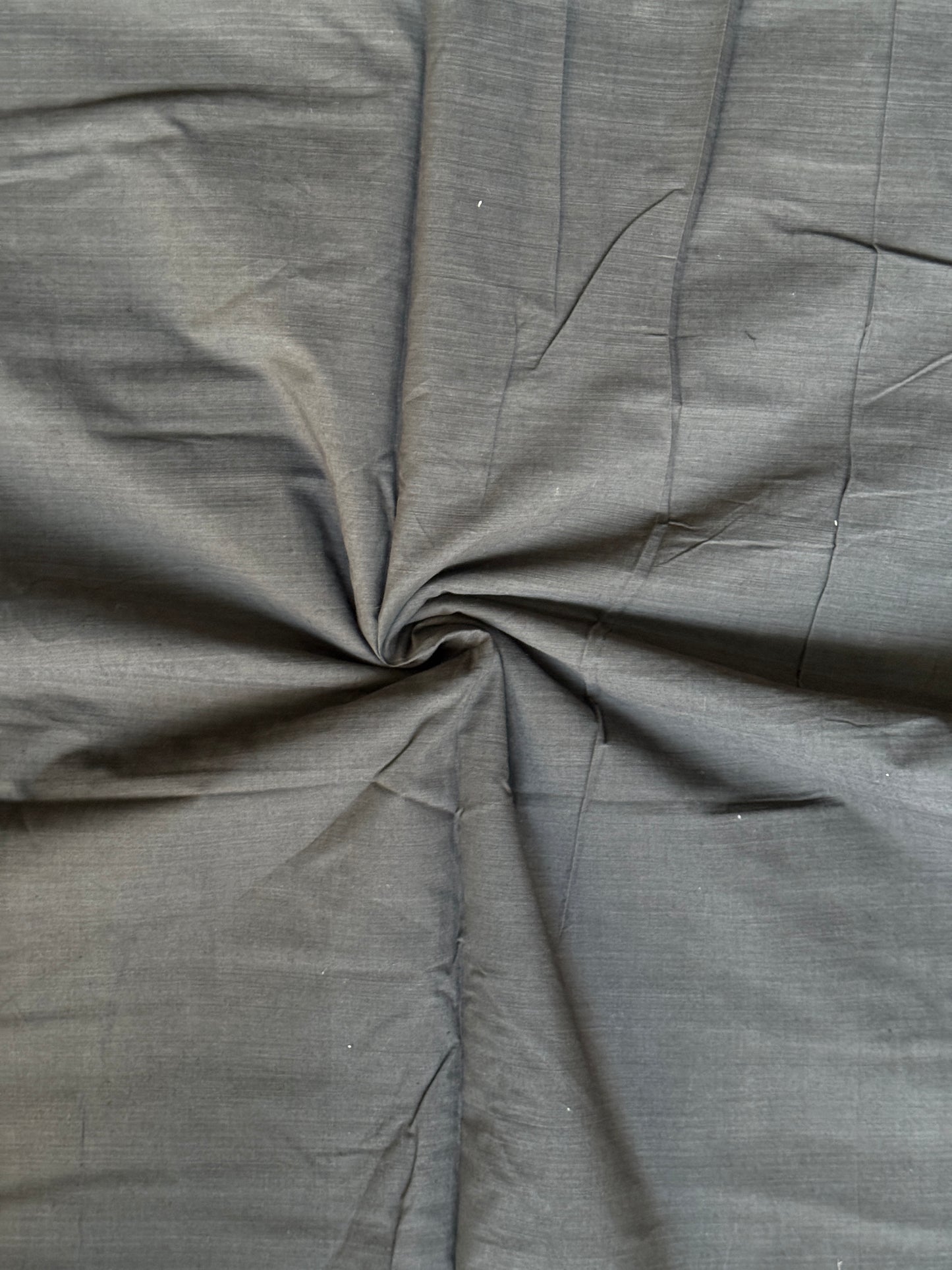 Black pure cotton handwoven Mangalagiri fabric