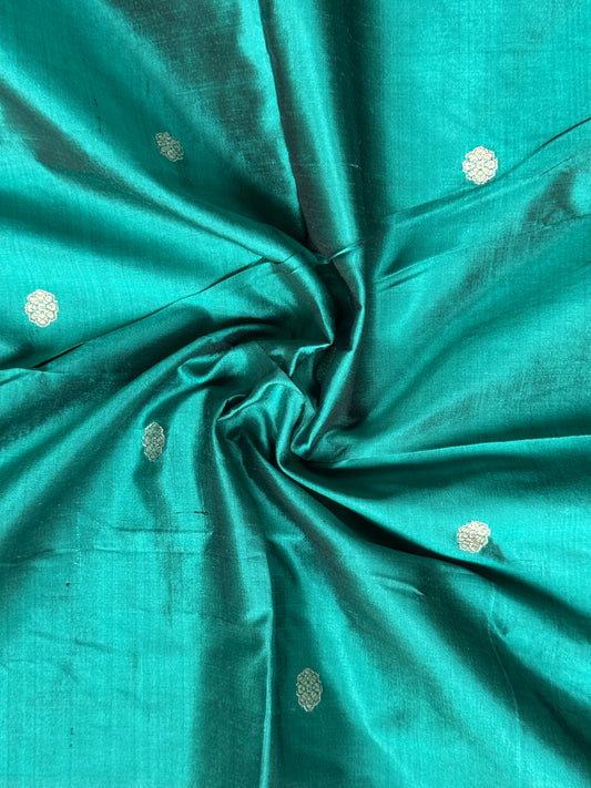Pure silk handwoven unstitched fabrics - multiple designs available