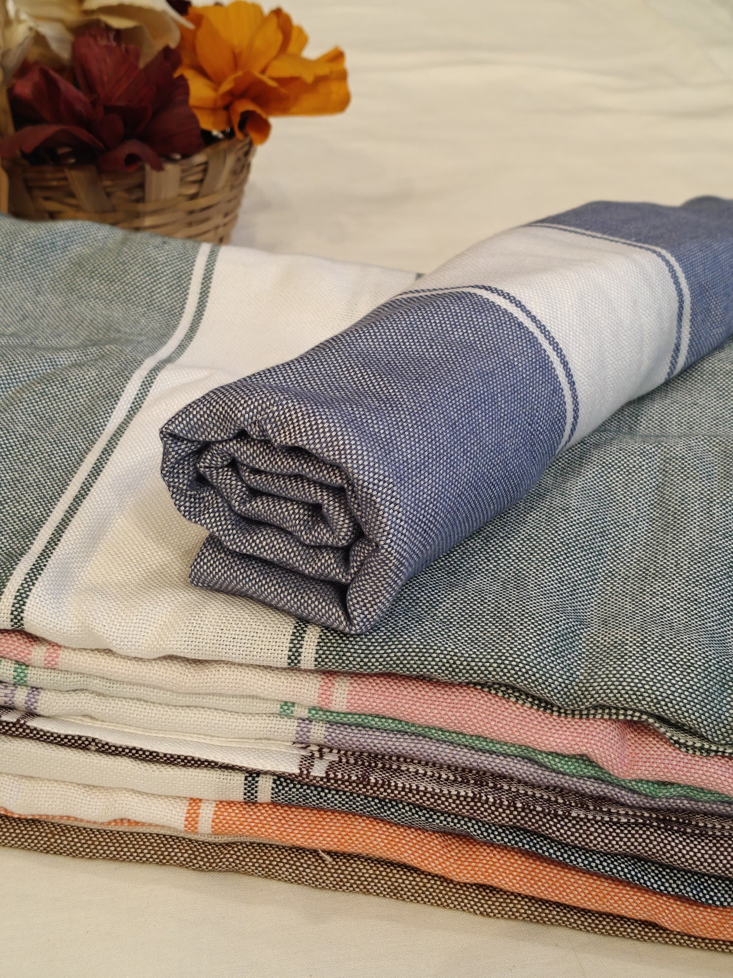Light and soft, travel friendly absorbent bamboo bath towel