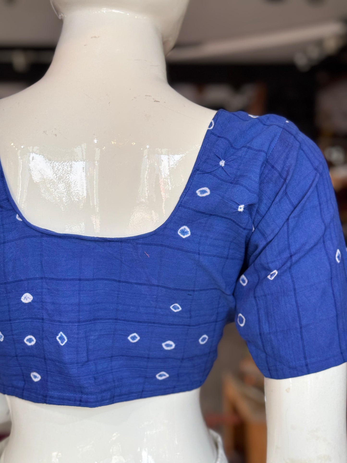 Bandini handwoven cotton blouse - regular cut