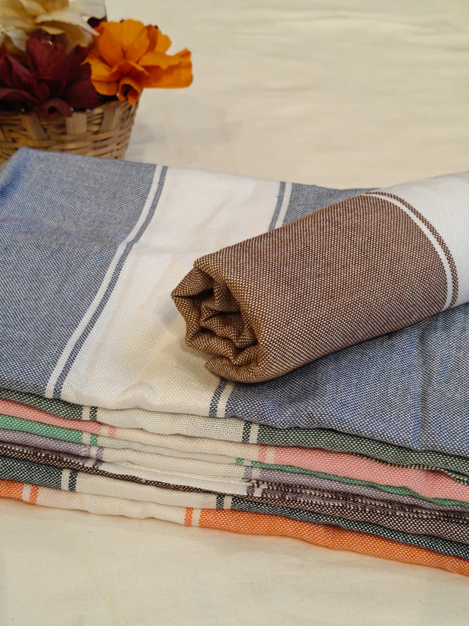 Light and soft, travel friendly absorbent bamboo bath towel