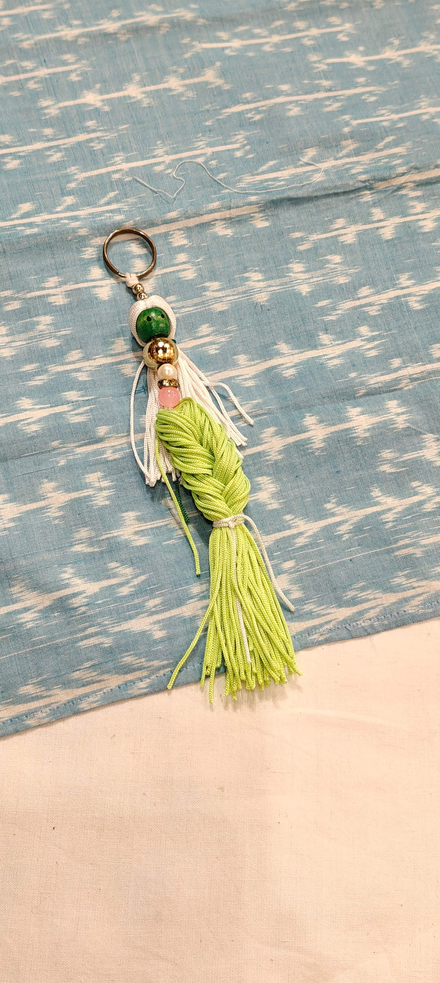Yarn lady dolls bag charms / key rings