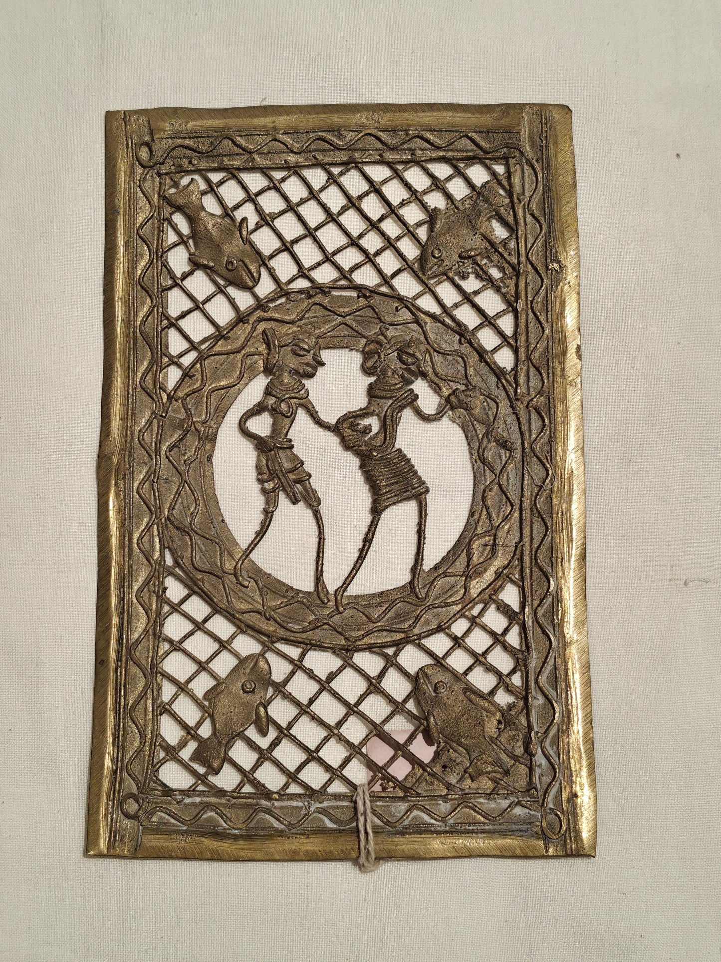 Dokra brass decorative wall panels