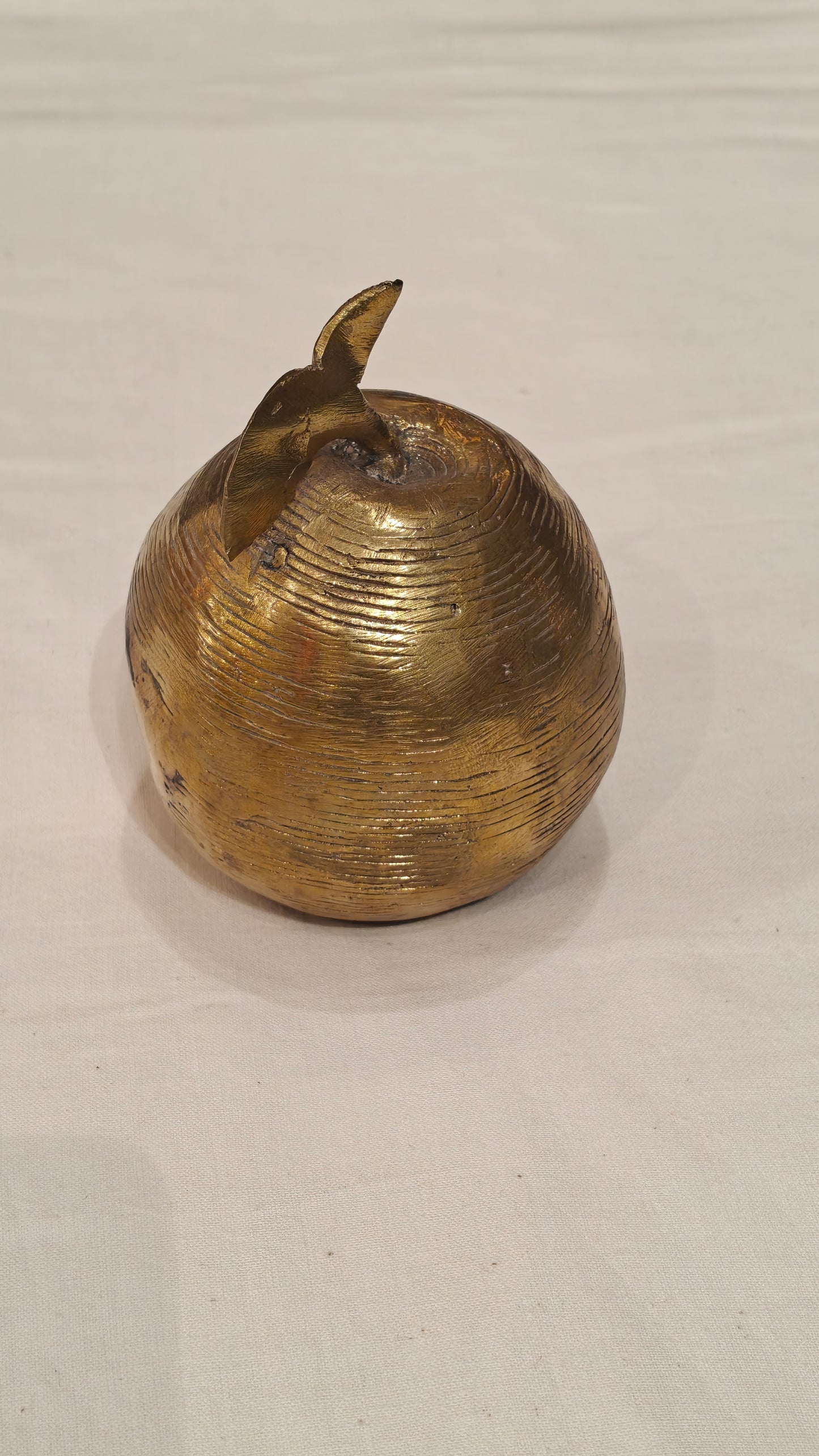 Handcrafted brass Apple - Decor
