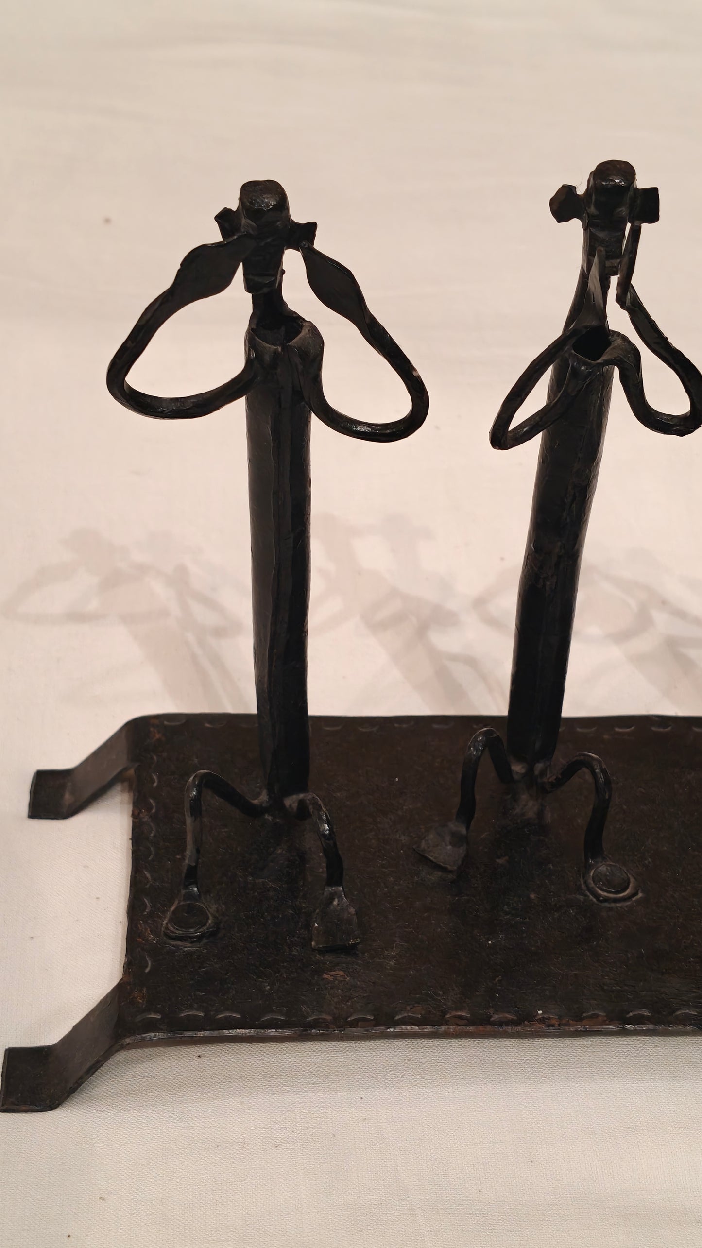 3 Monkeys of Gandhi ji - quirky handcrafted wrought iron decor