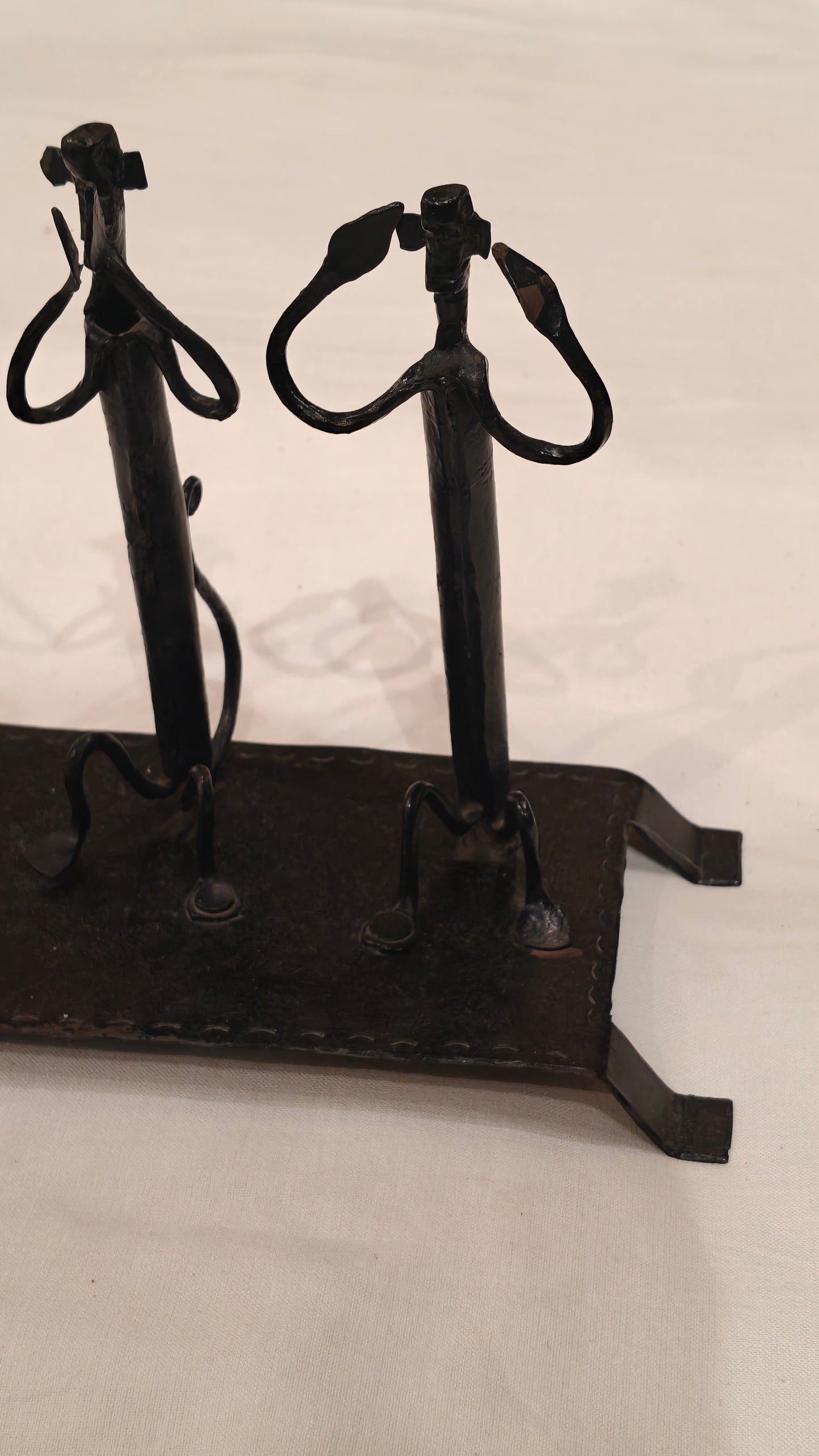 3 Monkeys of Gandhi ji - quirky handcrafted wrought iron decor