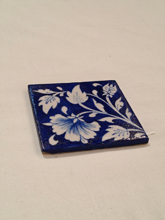 Blue pottery Handcrafted coasters