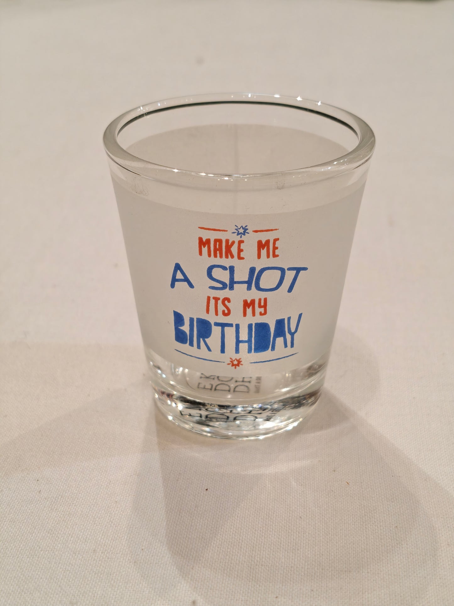 Fun quotes shot glasses - 2 piece set