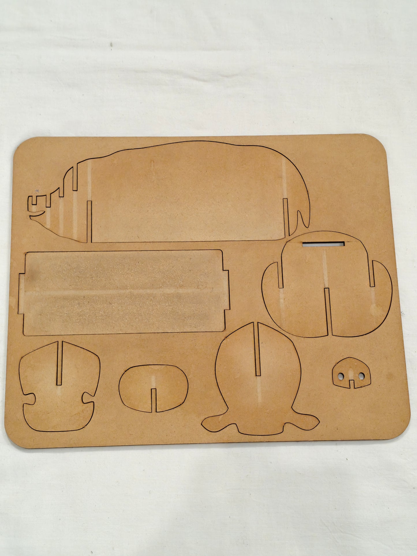 Piggy DIY organizer / puzzle