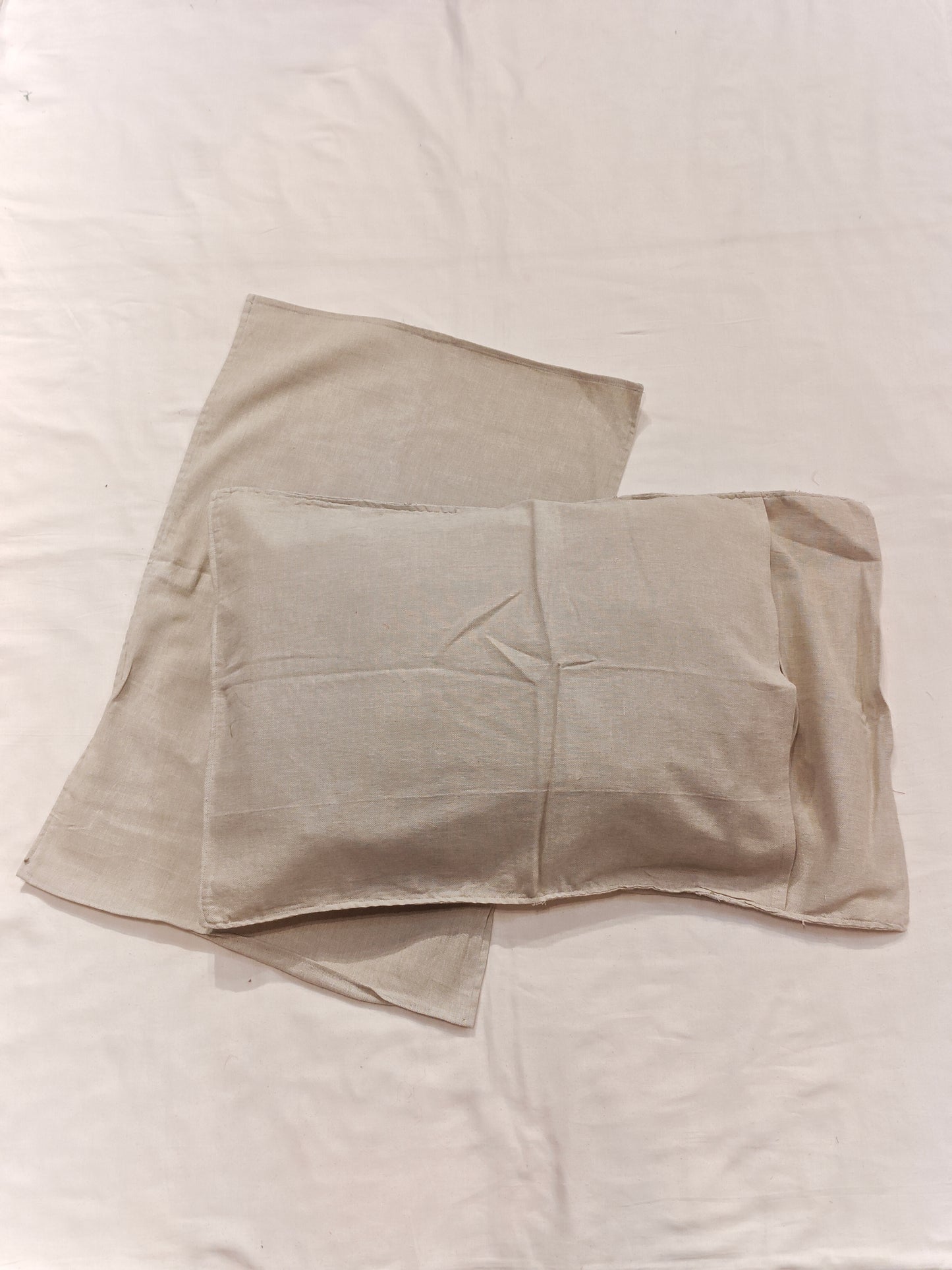 Plain cotton pillow cases