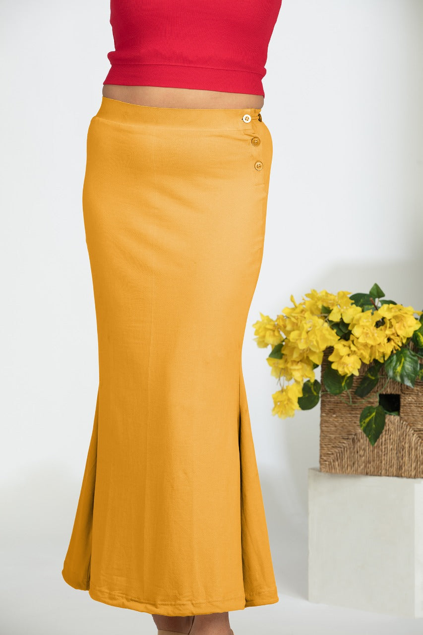 Stretchable cotton petticoat / saree shaper