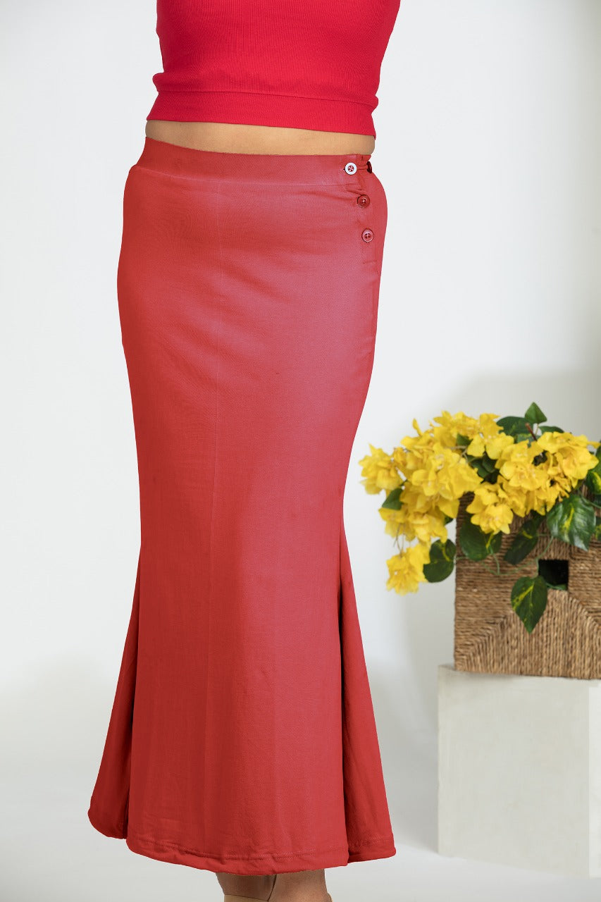 Stretchable cotton petticoat / saree shaper