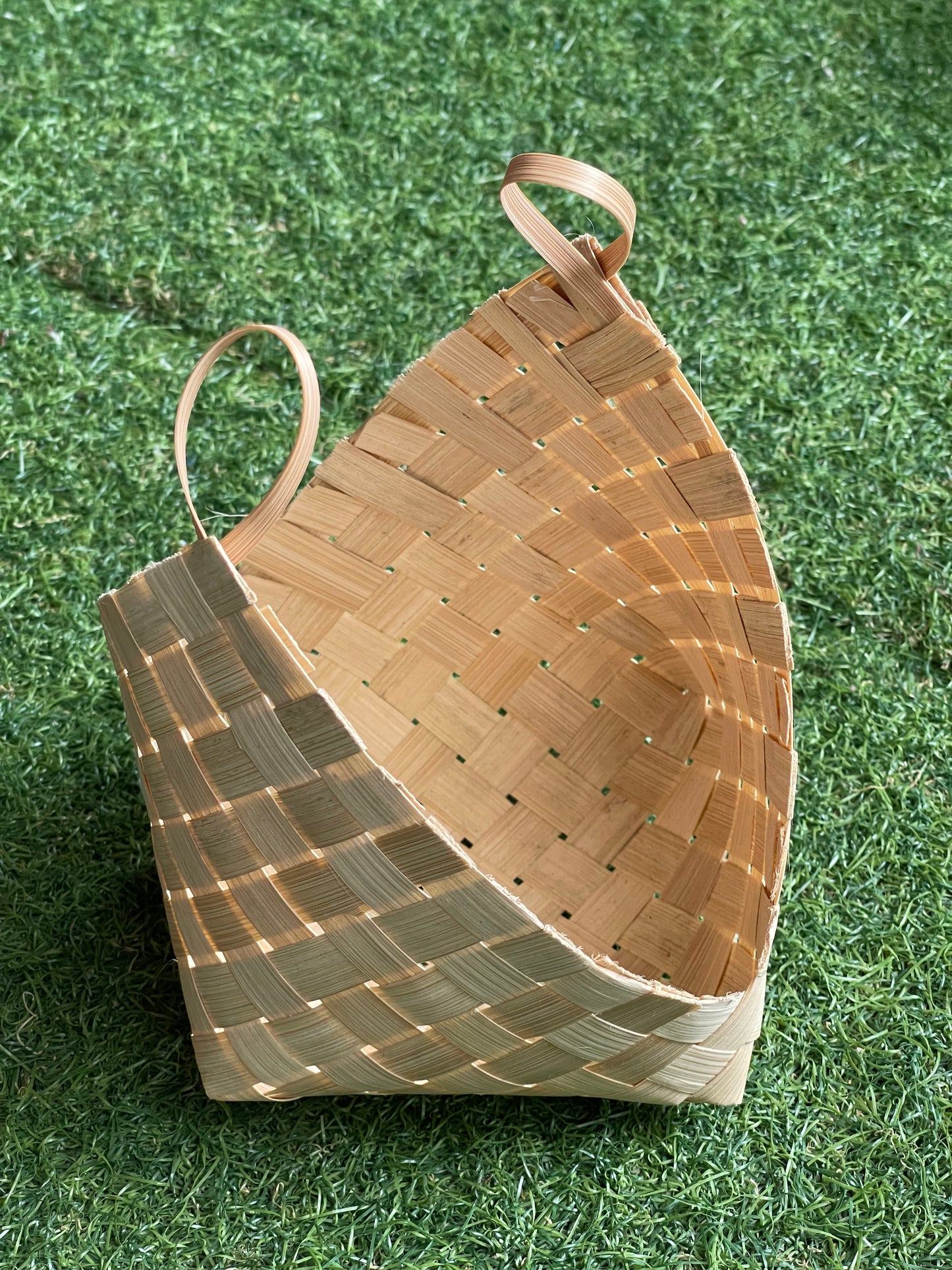 Bamboo handmade gift hamper container