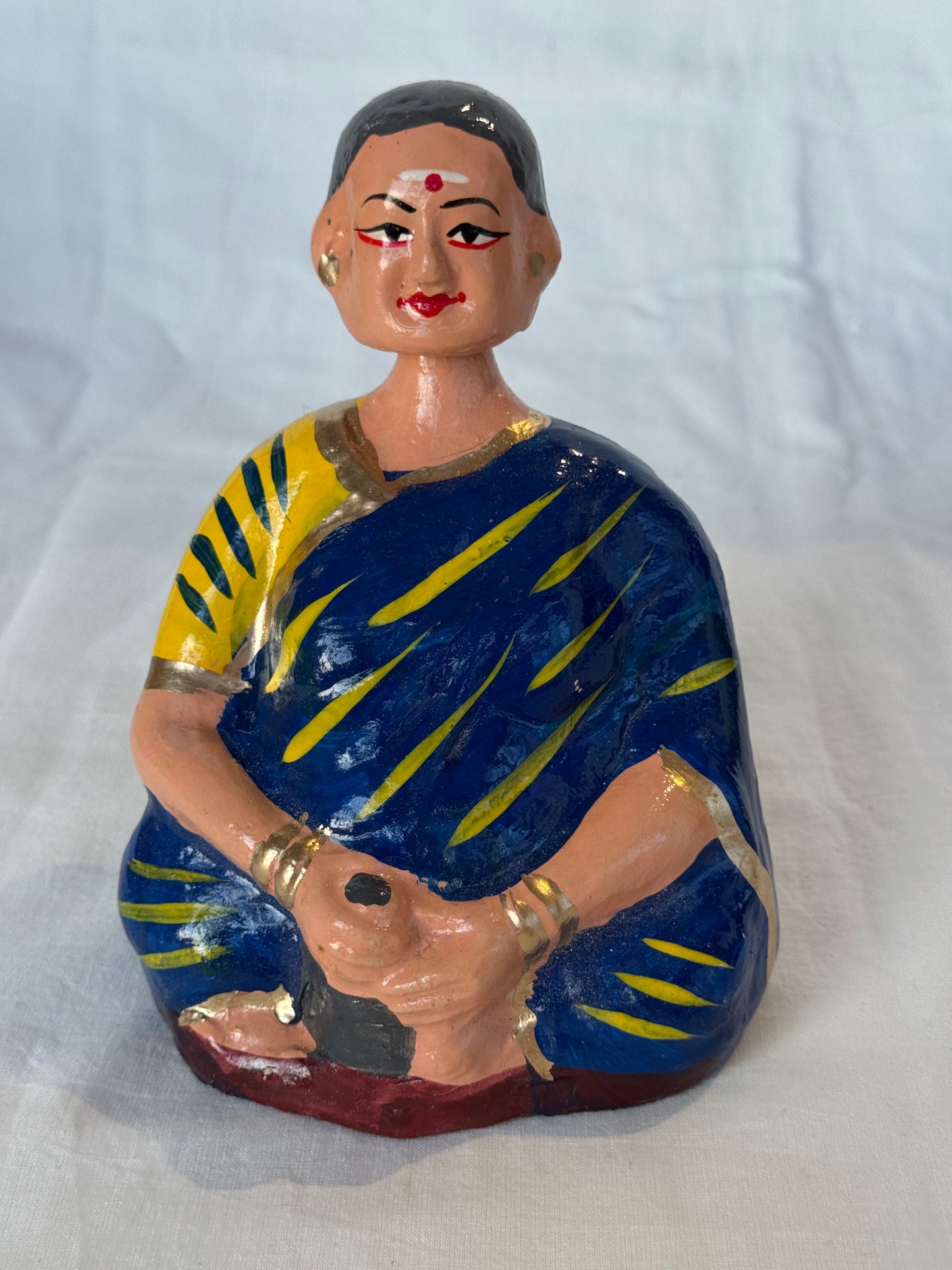 Thanjavur handcrafted papier mache dancing dolls - design options available