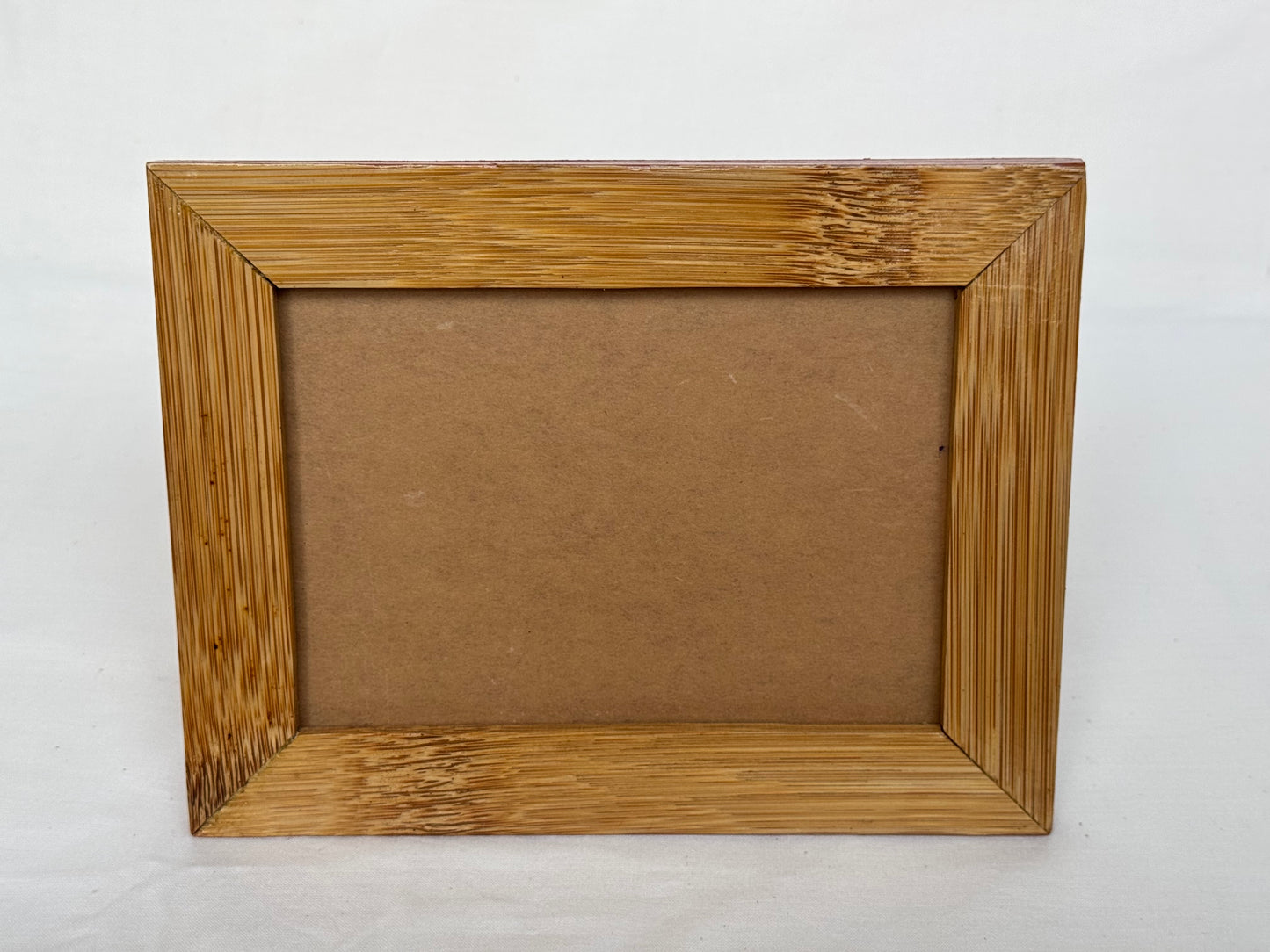 Wooden bamboo photo frame