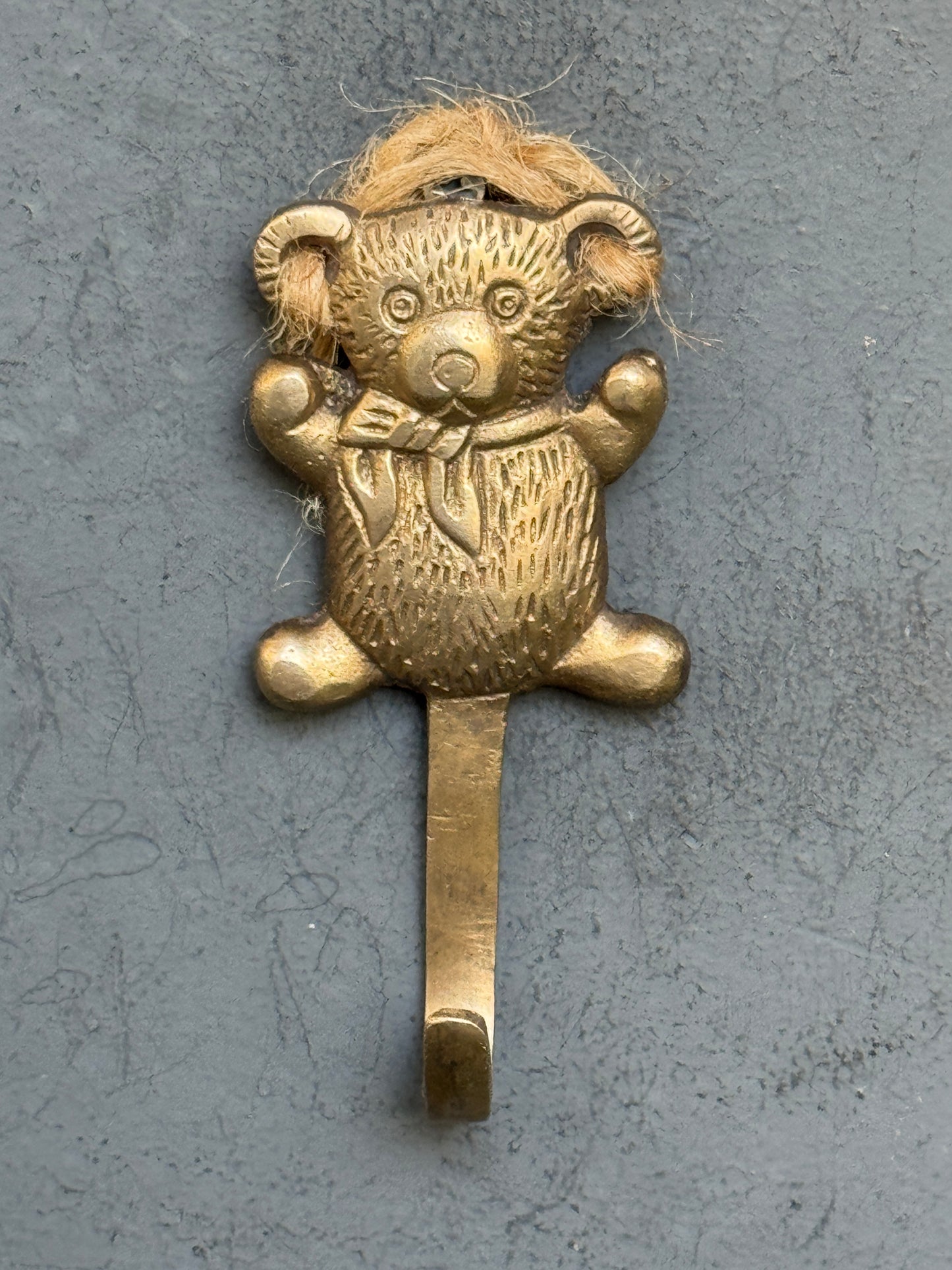 Brass key / coat hanger in cute designs