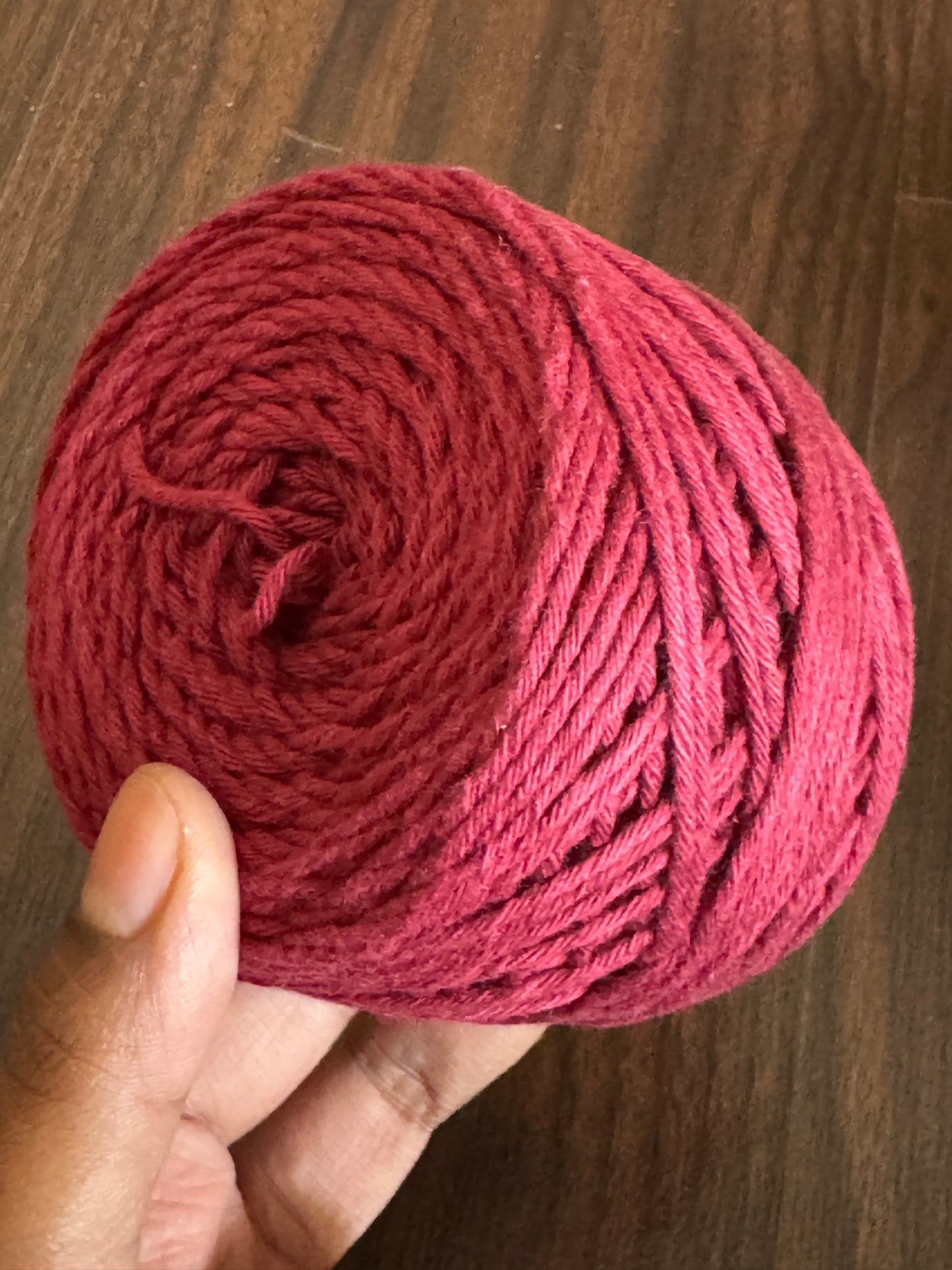 Crochet 8 ply cotton yarn - for DIY craft projects - multiple colors available