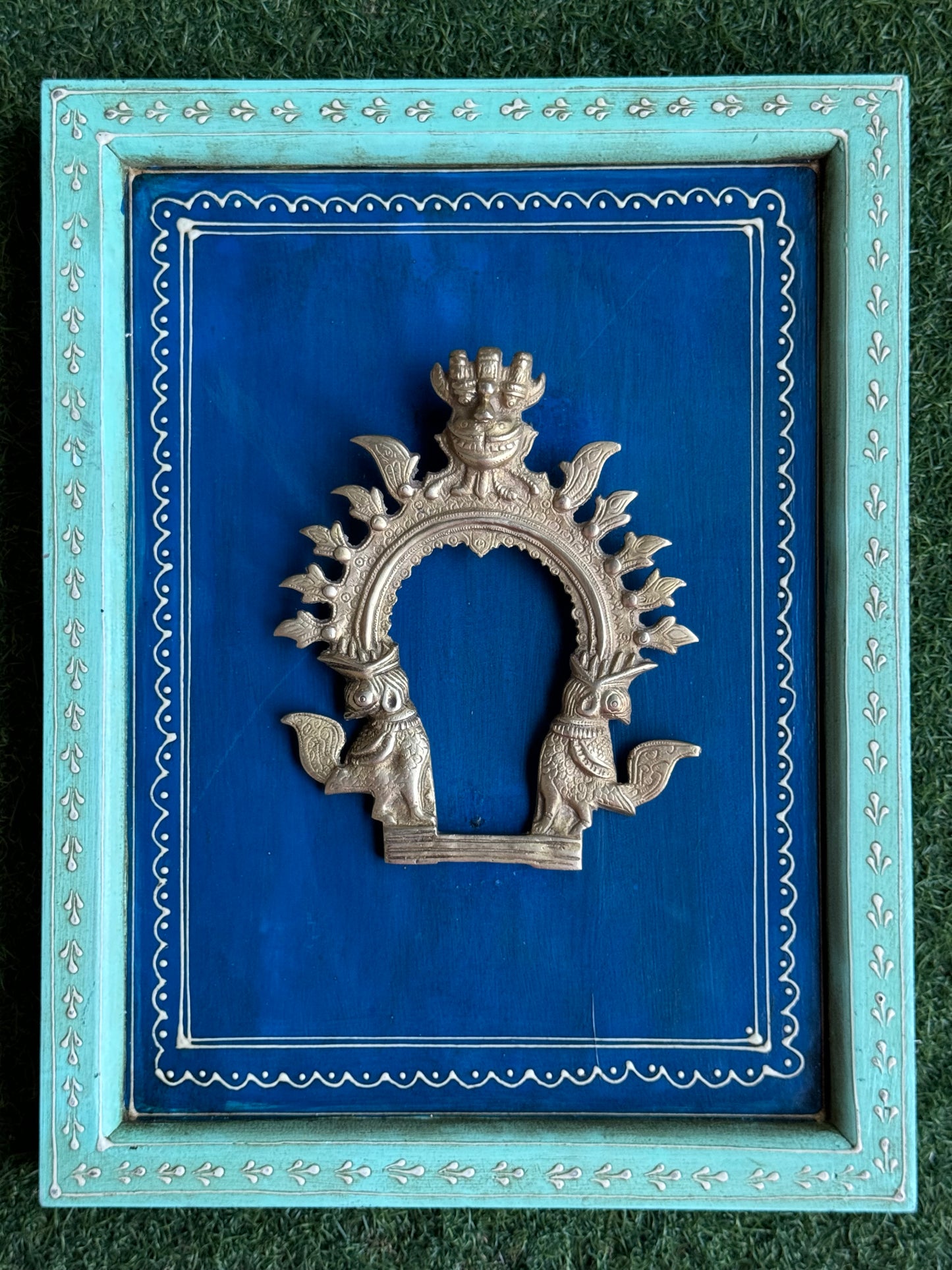 Prabhavali - vintage brass handcrafted piece