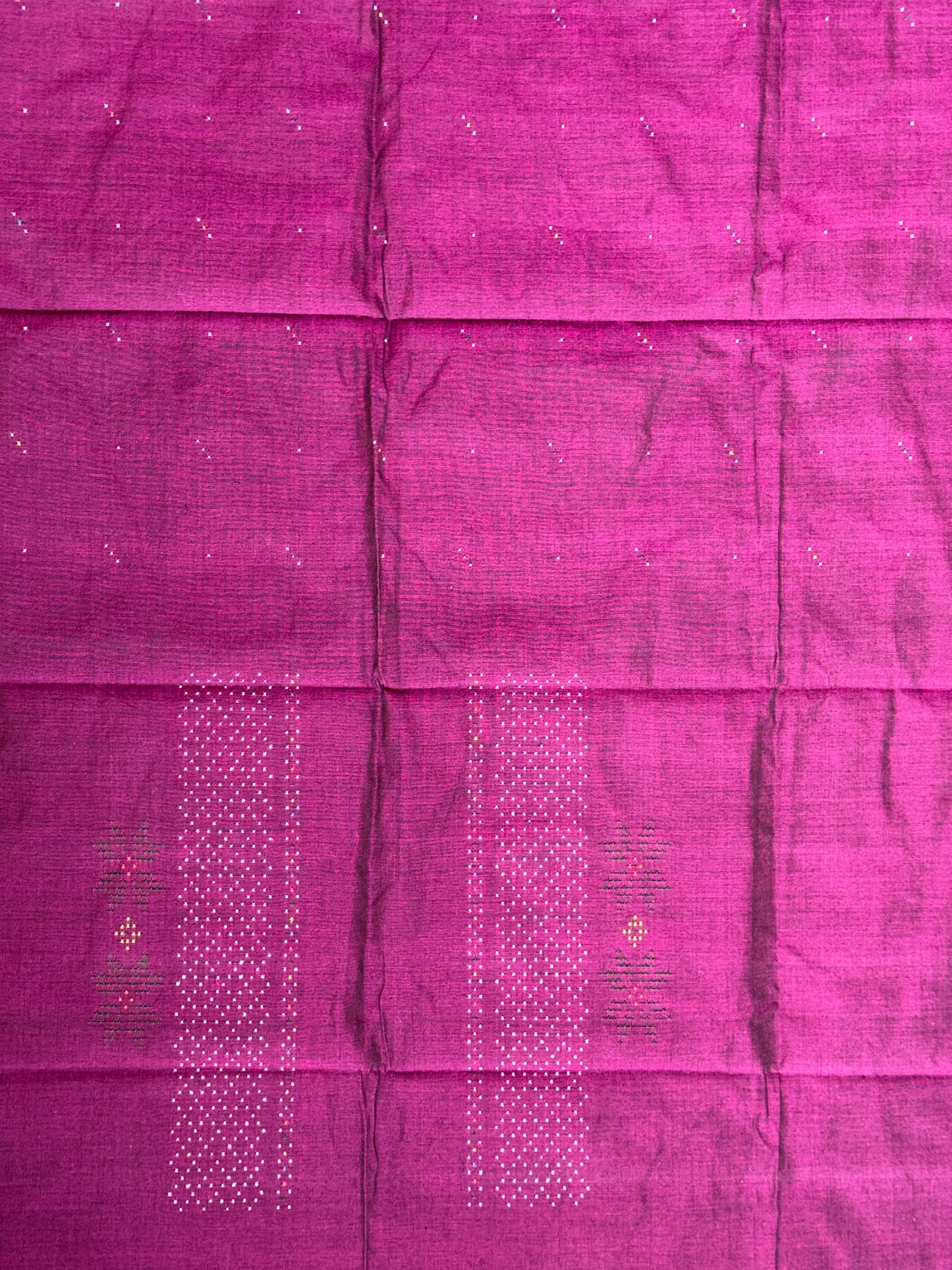 Tangaliya handloom cotton unstitched blouse piece