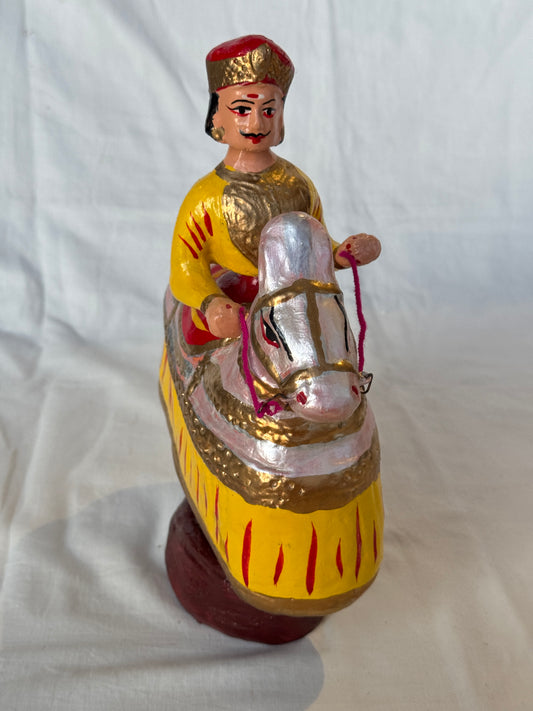 Thanjavur handcrafted papier mache dancing dolls - design options available